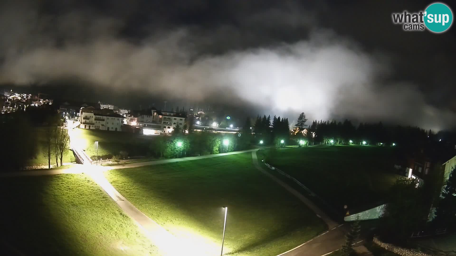 Webcam Corvara in Badia: Spectacular Views of the Sella Group