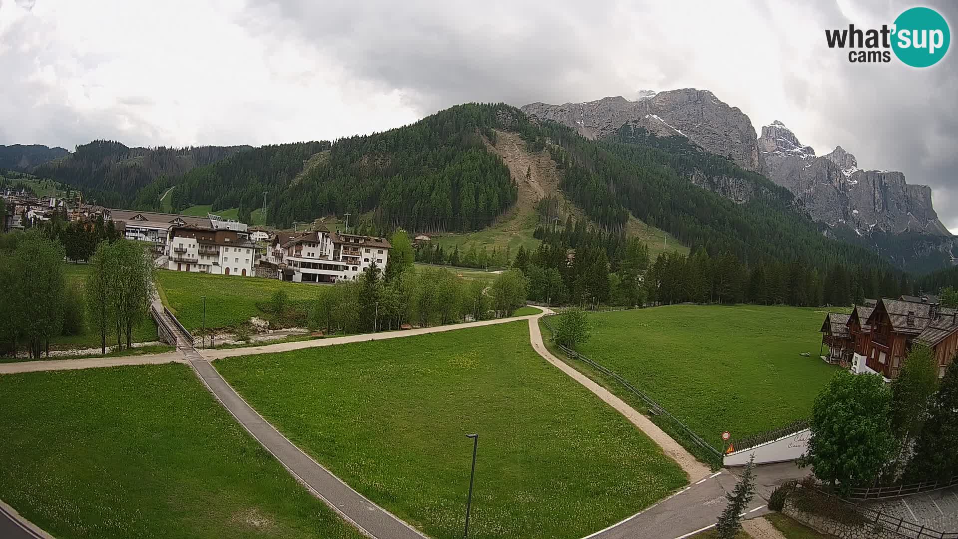 Camera en vivo Corvara | Vistas espectaculares del Grupo Sella