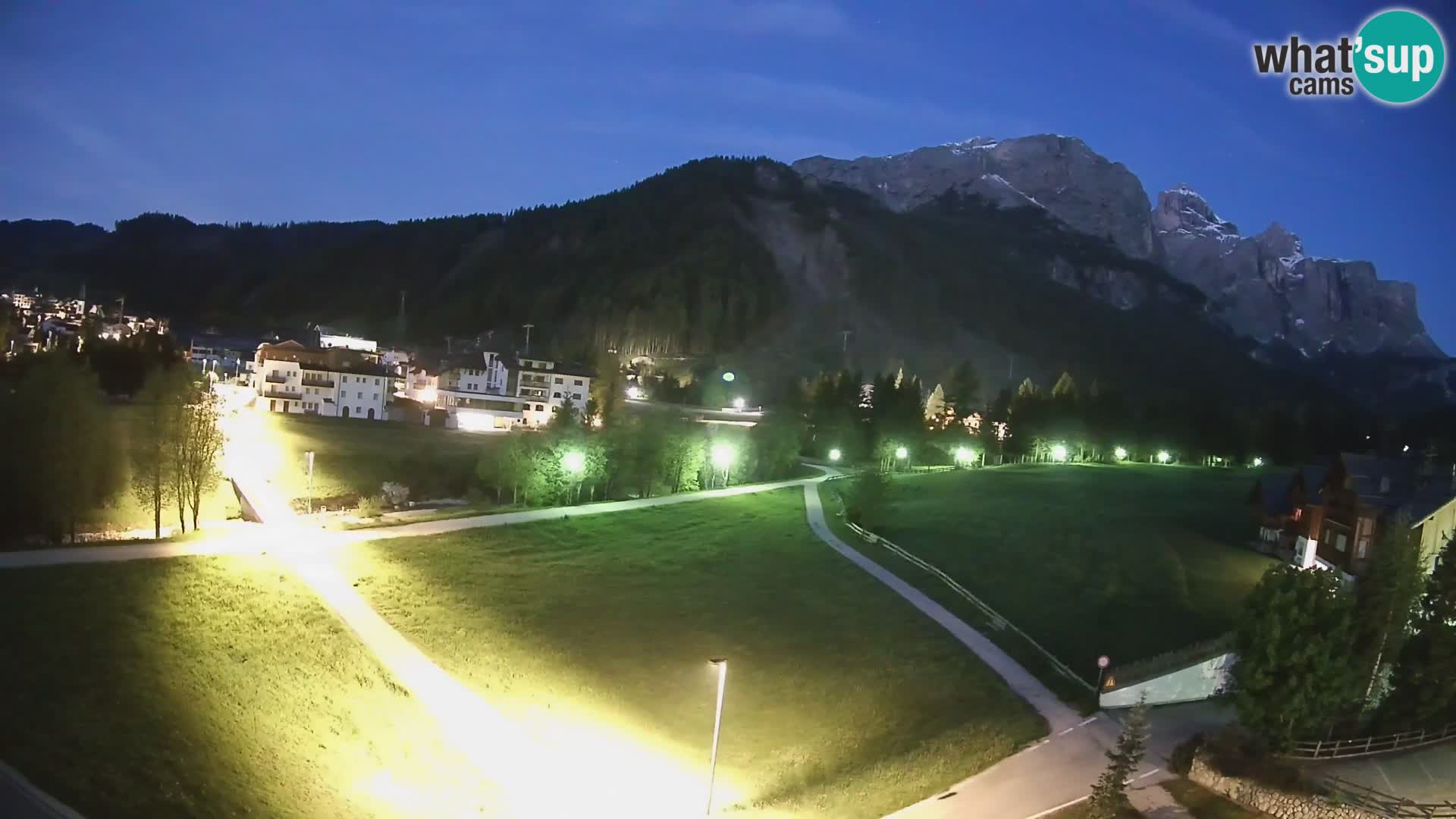 Corvara webcam | Spektakuläre Ausblicke auf die Sellagruppe