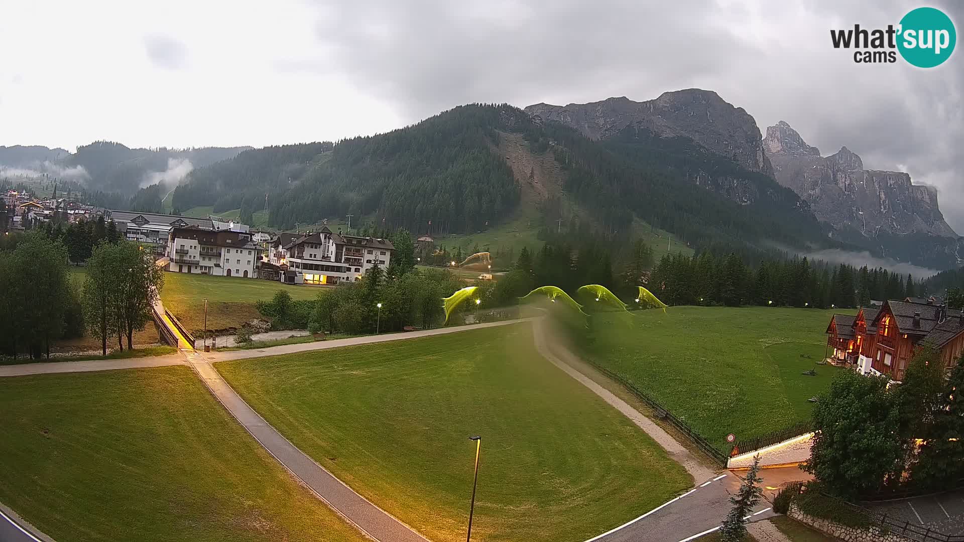Webcam Corvara in Badia: Spectacular Views of the Sella Group