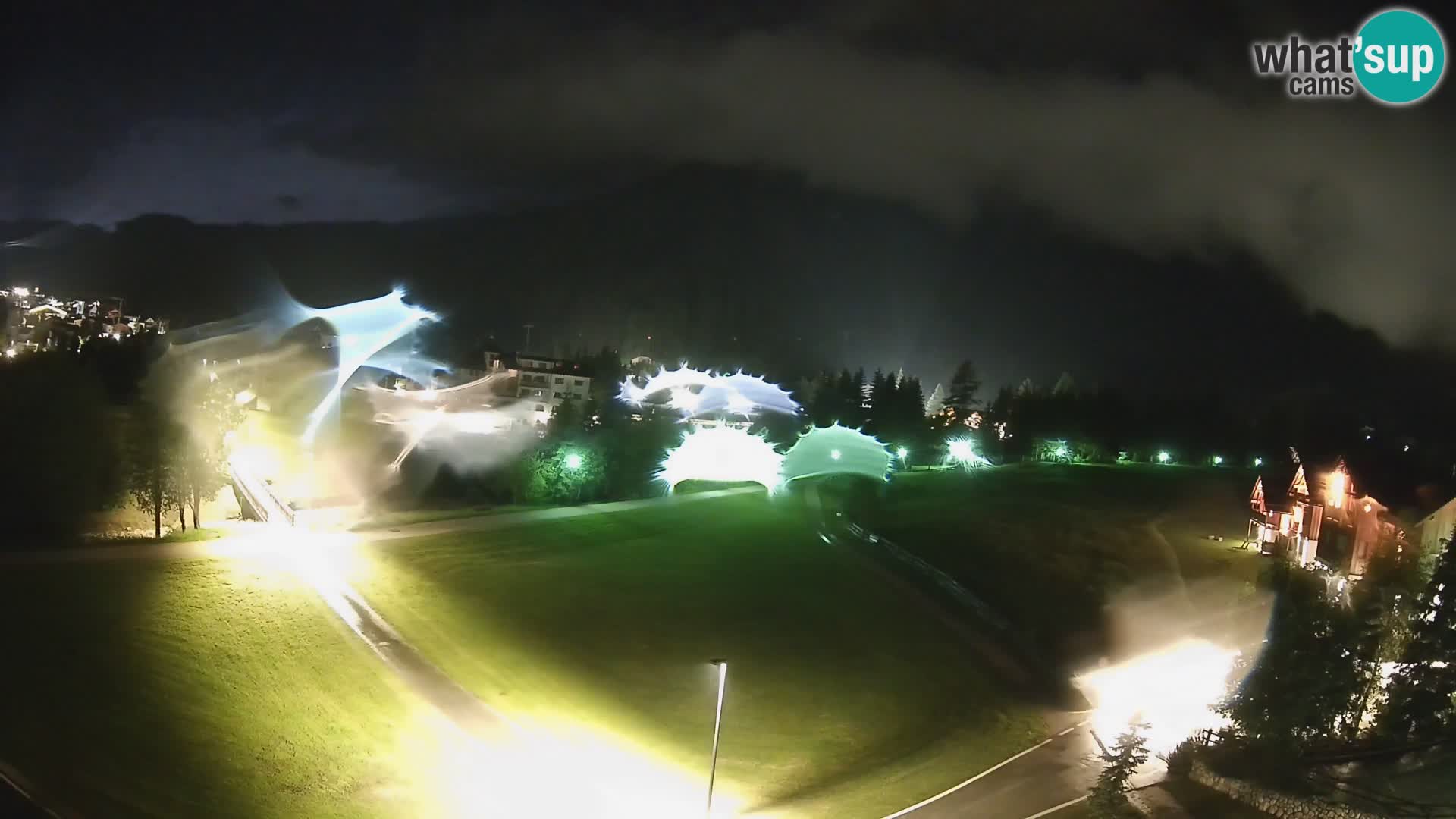 Camera en vivo Corvara | Vistas espectaculares del Grupo Sella