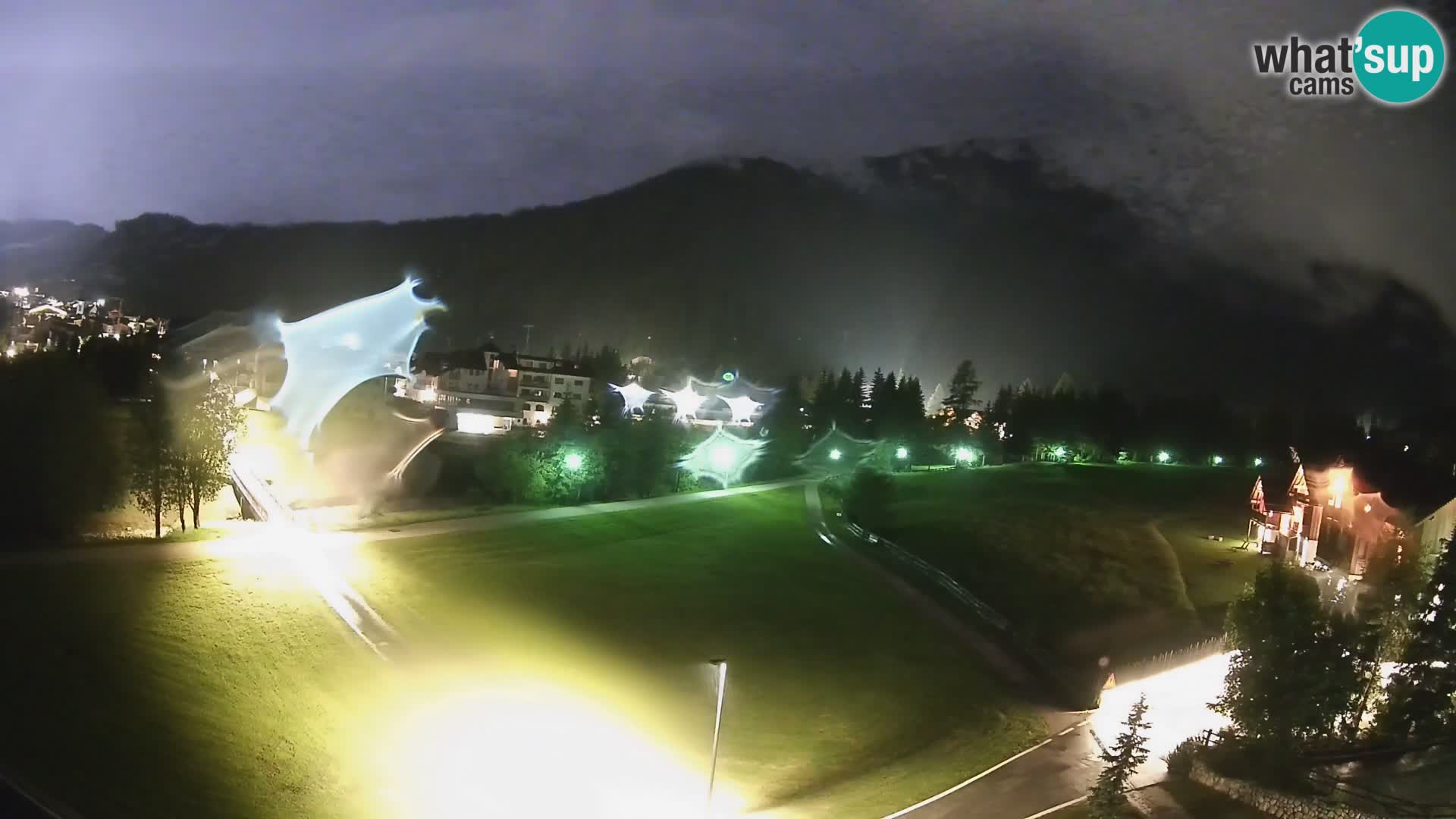 Live cam Corvara | Vues spectaculaires sur le groupe Sella
