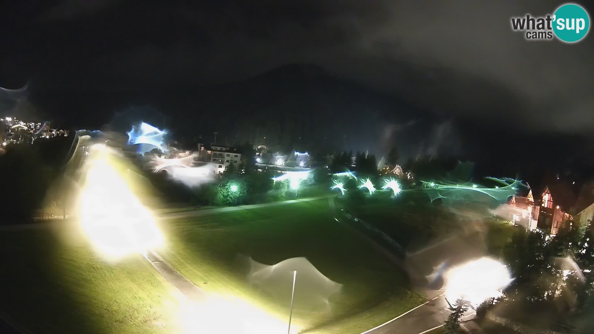 Webcam Corvara | Vista spettacolare Gruppo del Sella
