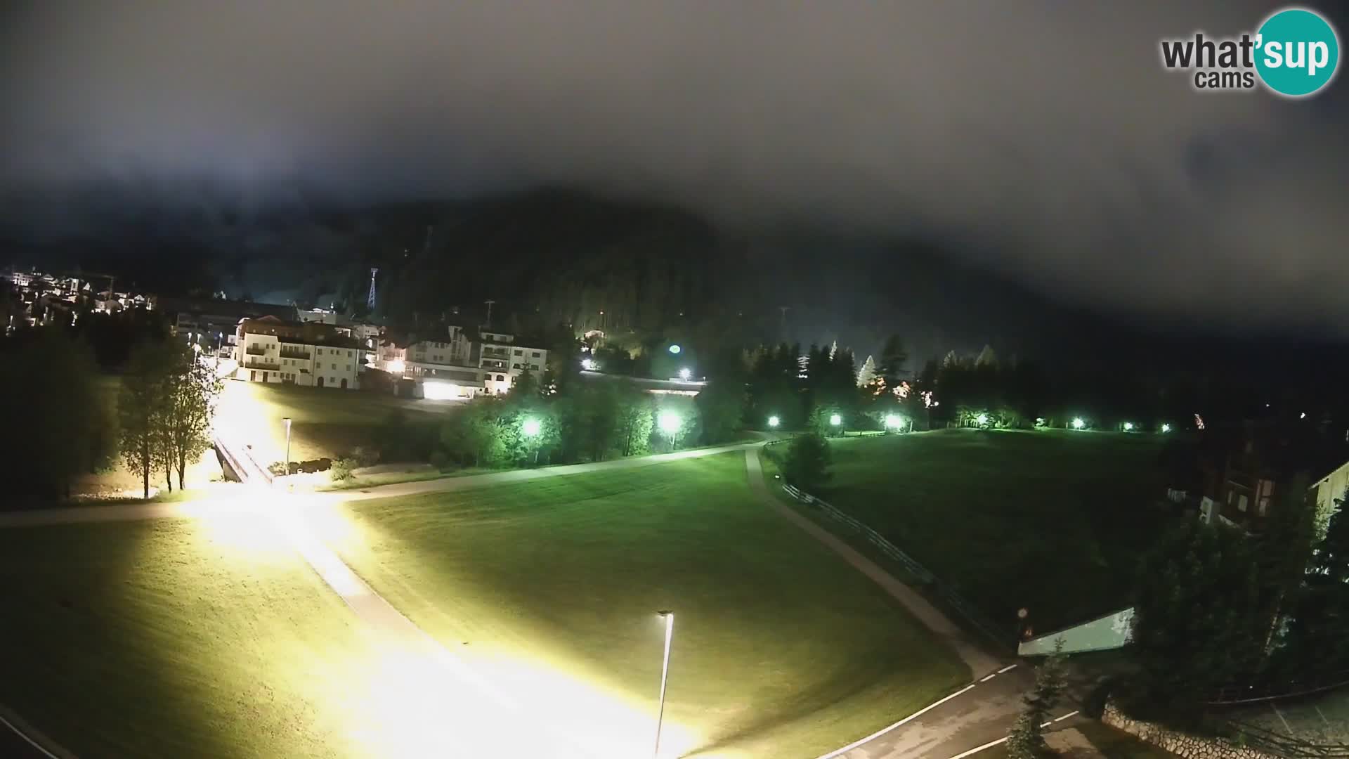 Webcam Corvara in Badia: Spectacular Views of the Sella Group