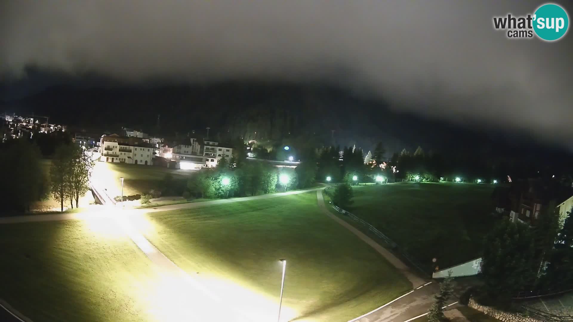 Webcam Corvara in Badia: Spectacular Views of the Sella Group