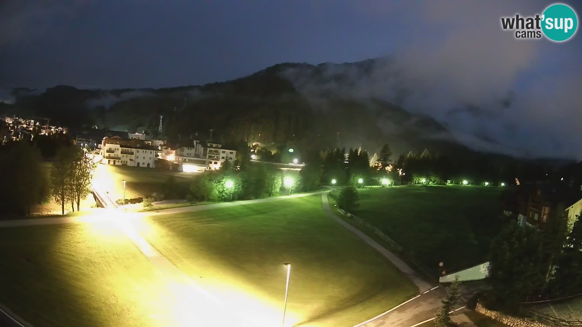 Webcam Corvara in Badia: Spectacular Views of the Sella Group