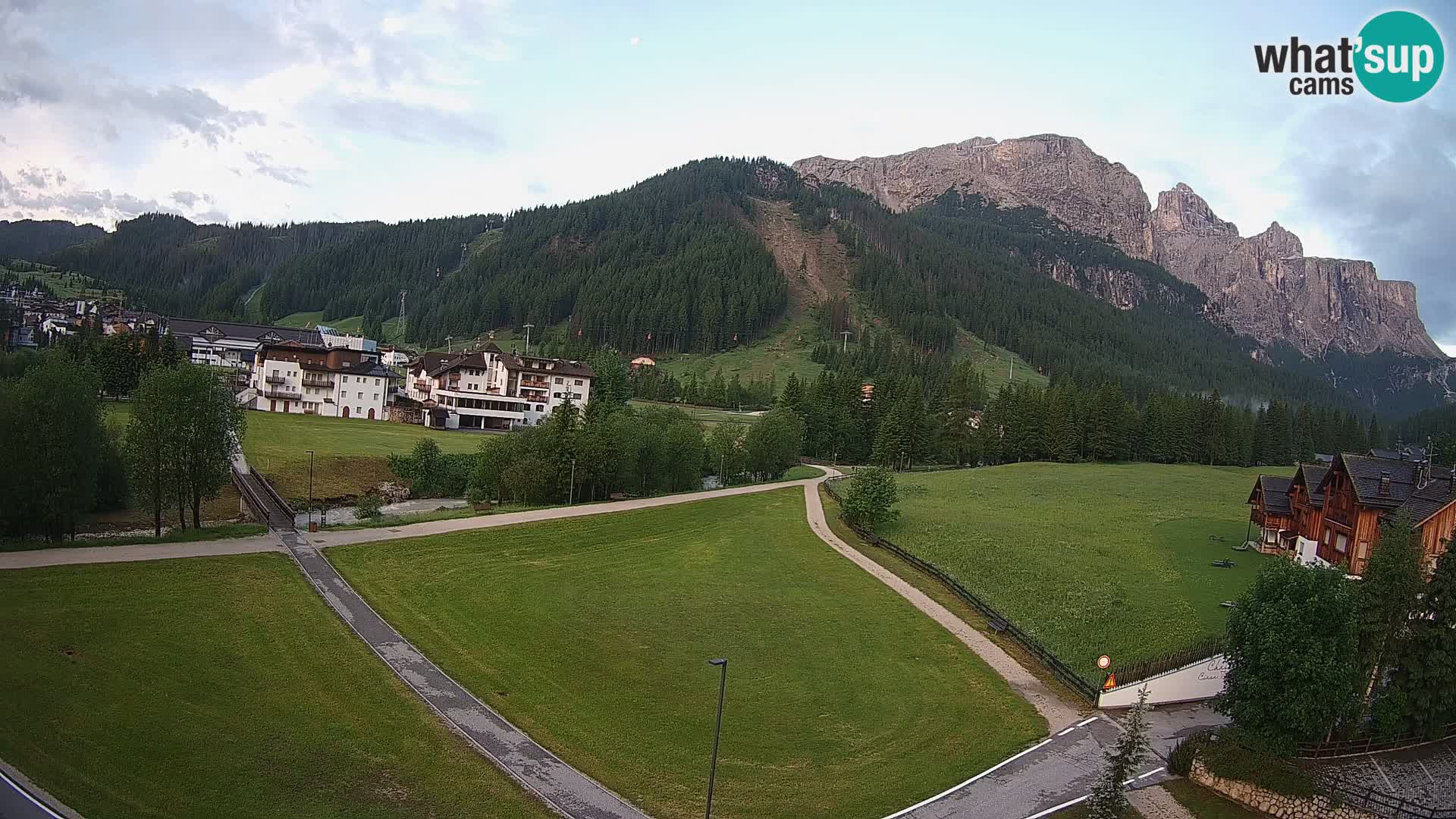 Camera en vivo Corvara | Vistas espectaculares del Grupo Sella