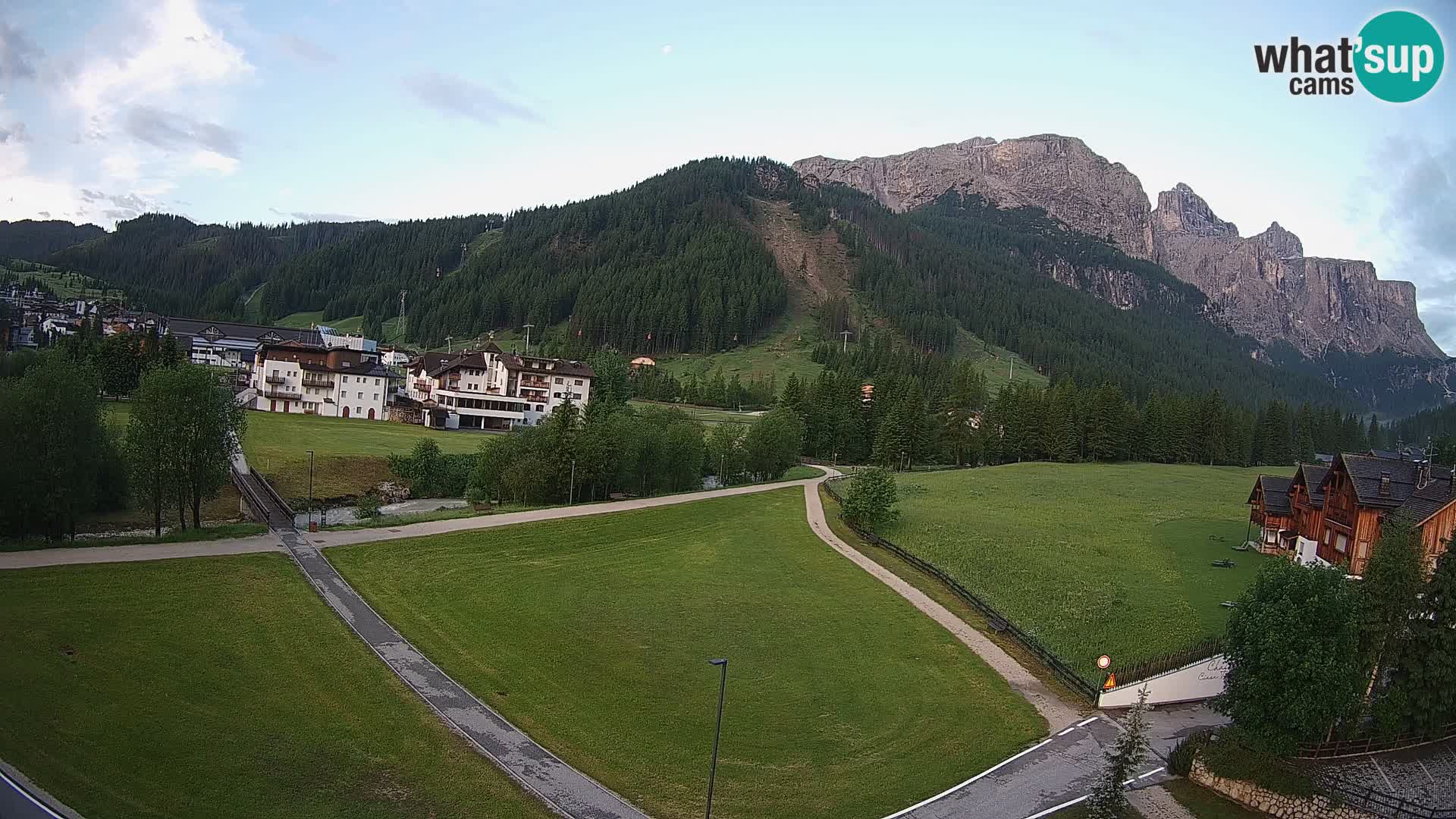 Camera en vivo Corvara | Vistas espectaculares del Grupo Sella