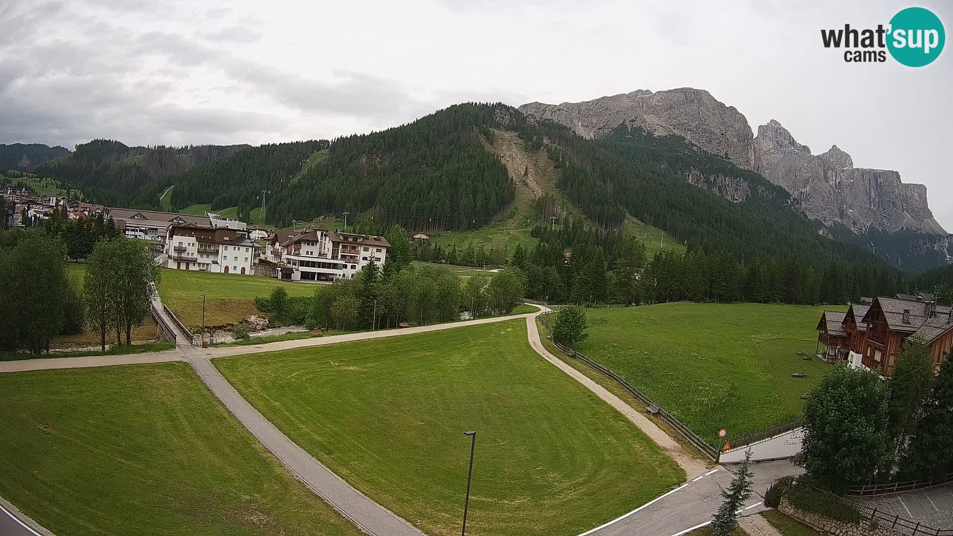 Camera en vivo Corvara | Vistas espectaculares del Grupo Sella