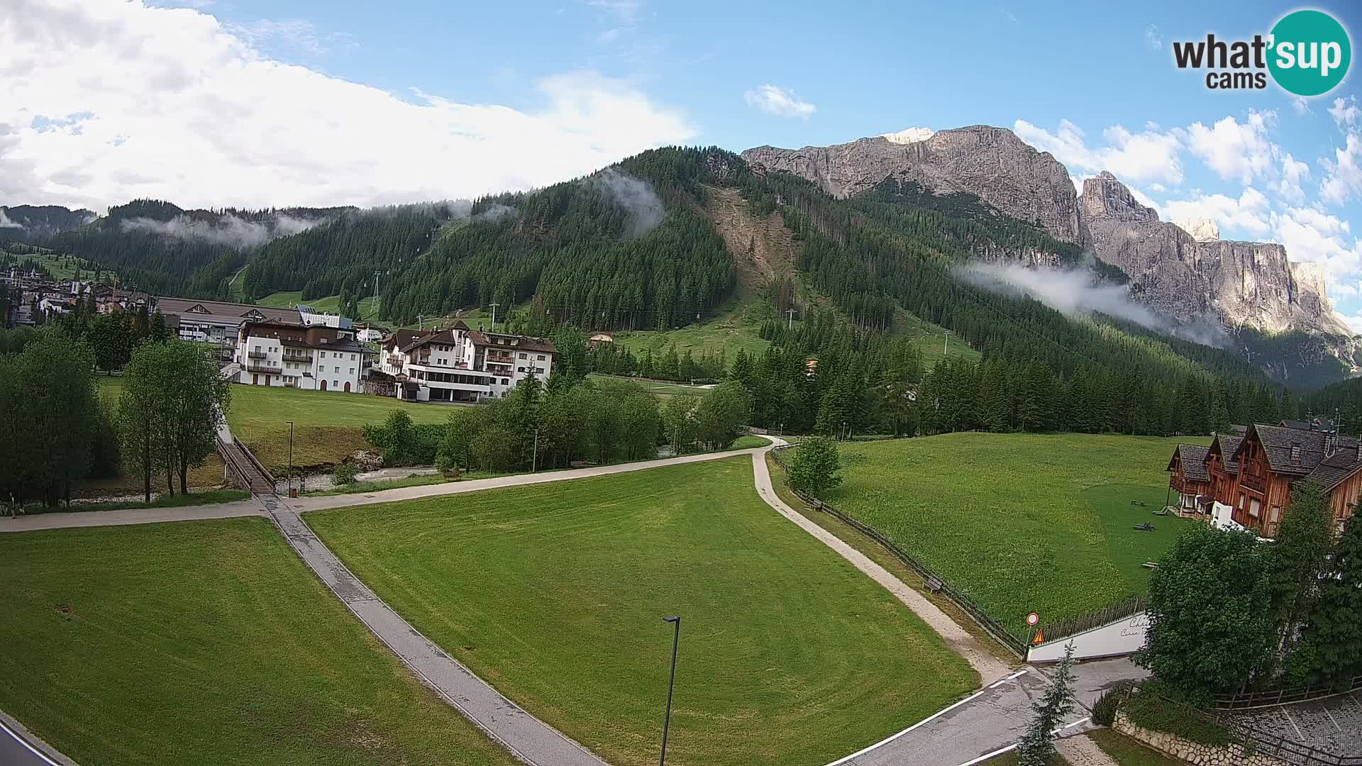 Camera en vivo Corvara | Vistas espectaculares del Grupo Sella