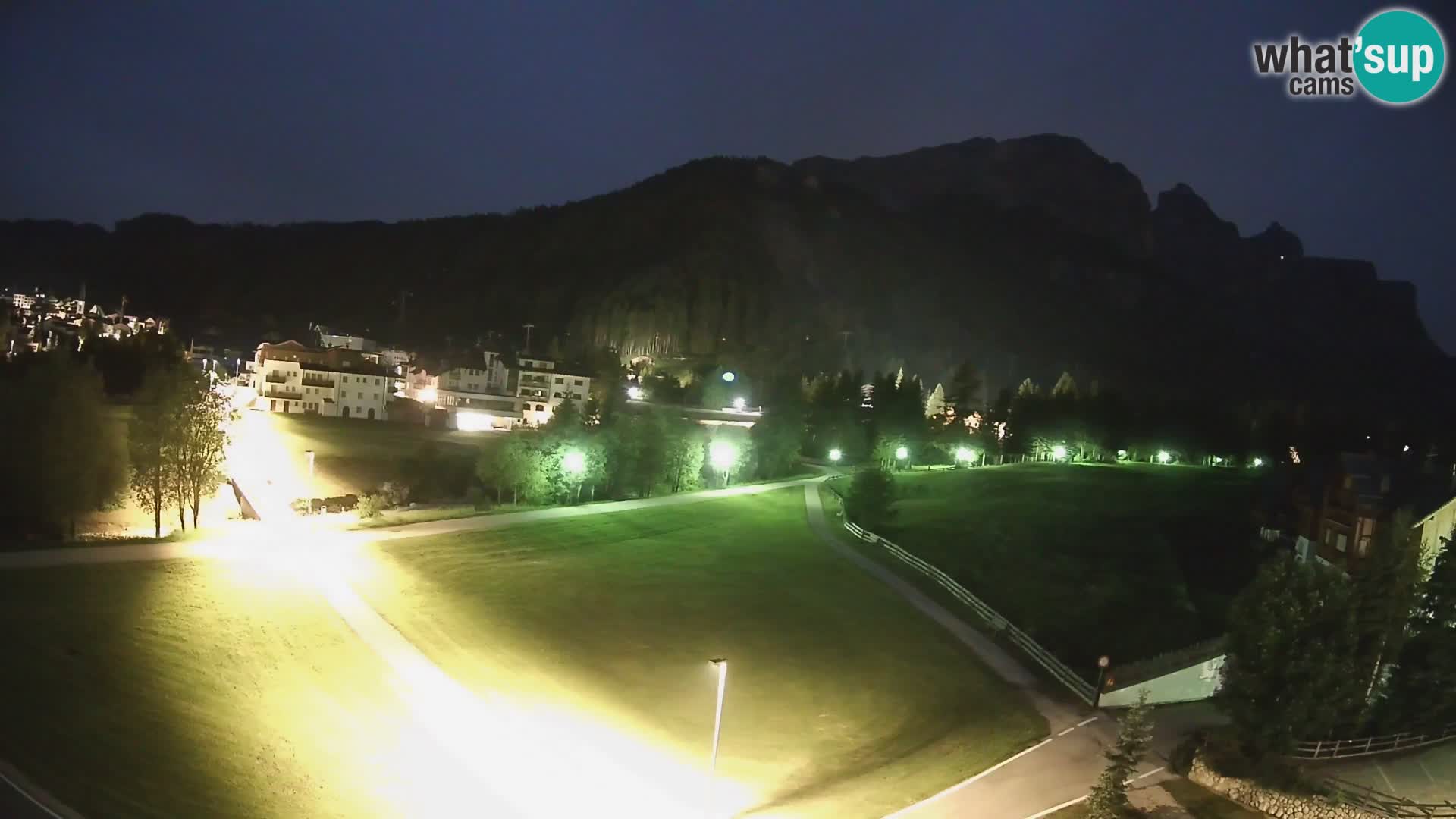 Webcam Corvara | Vista spettacolare Gruppo del Sella