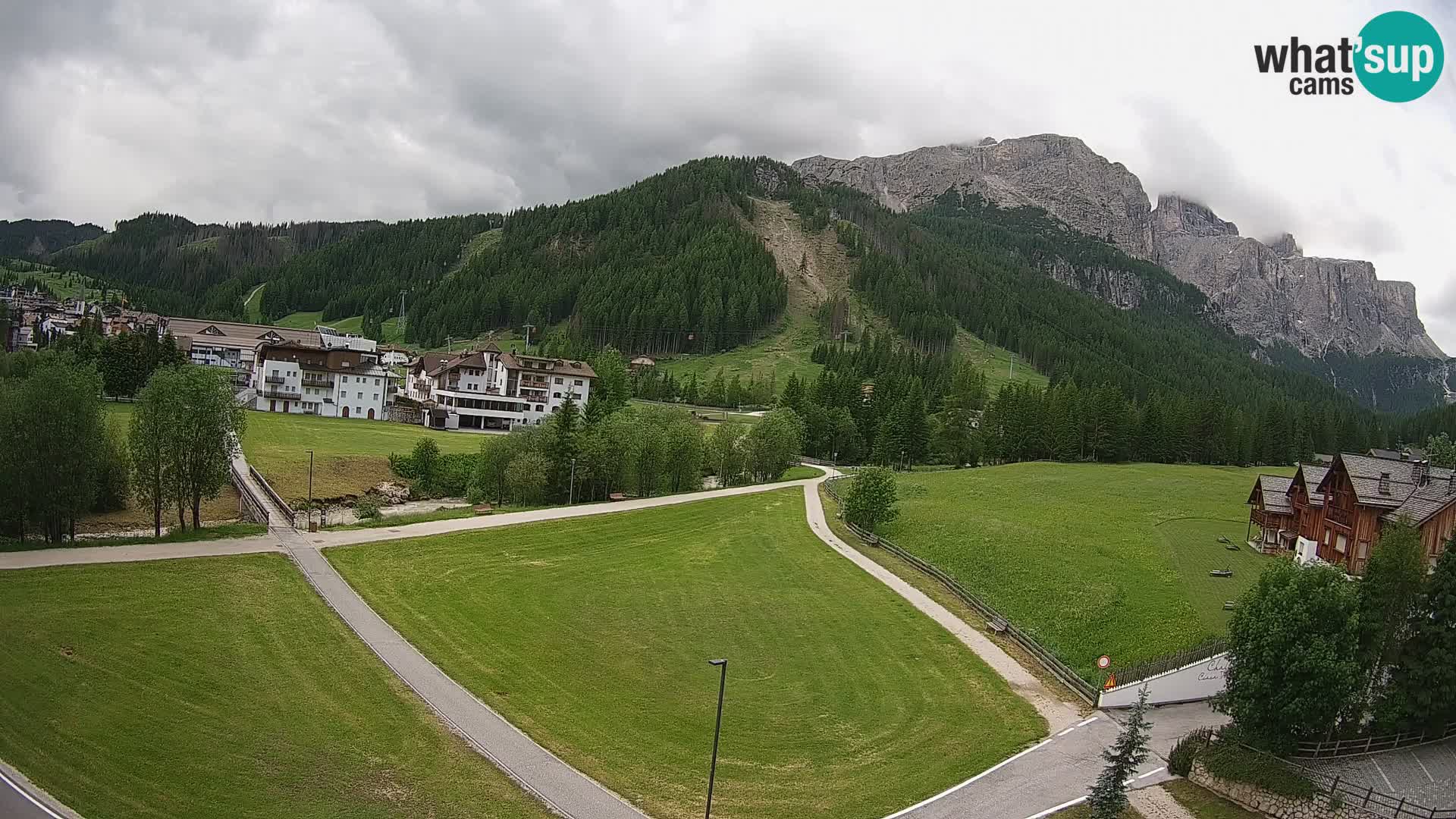 Camera en vivo Corvara | Vistas espectaculares del Grupo Sella