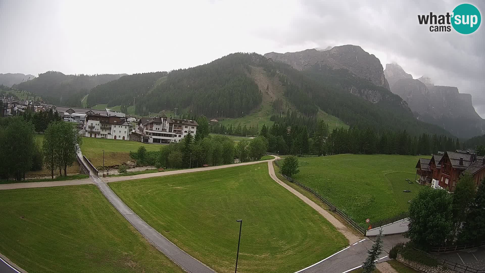 Camera en vivo Corvara | Vistas espectaculares del Grupo Sella