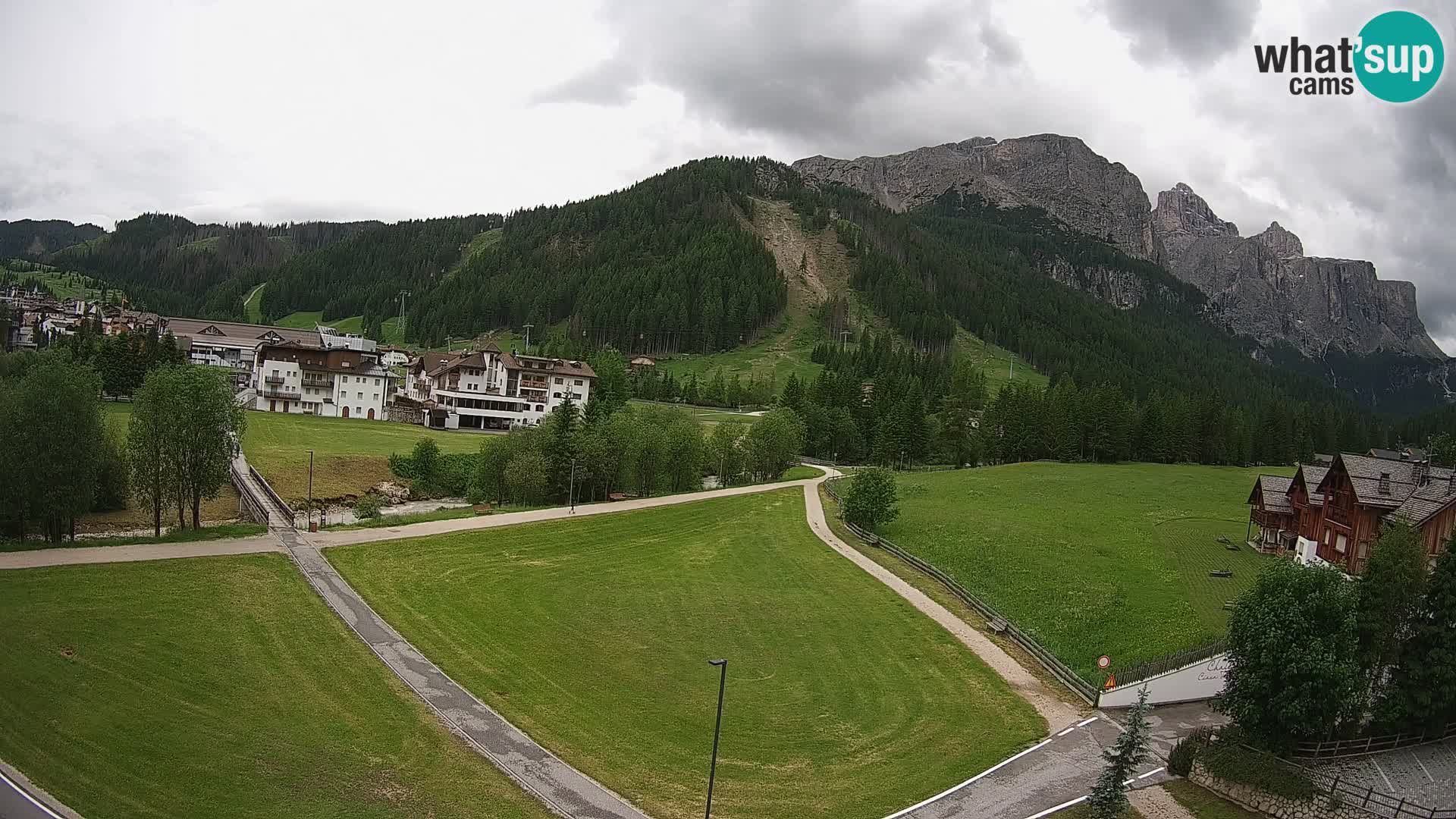 Camera en vivo Corvara | Vistas espectaculares del Grupo Sella
