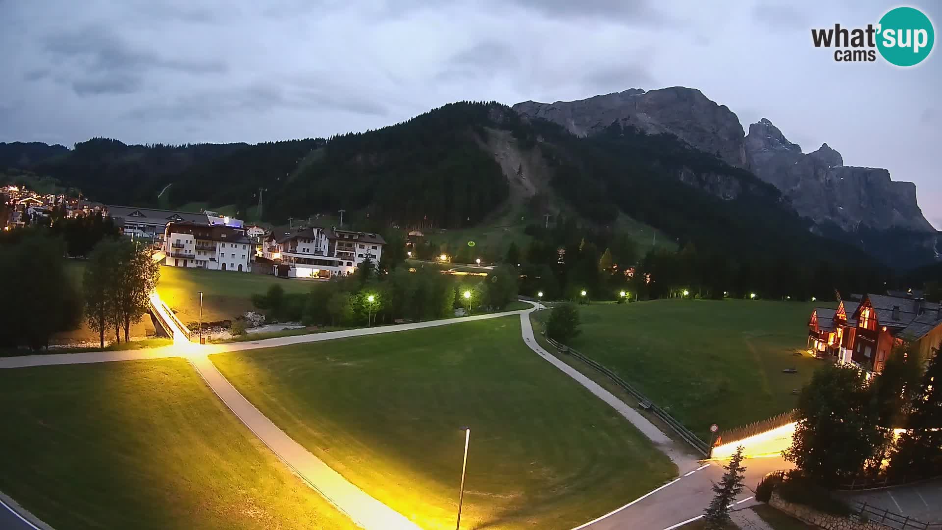 Camera en vivo Corvara | Vistas espectaculares del Grupo Sella