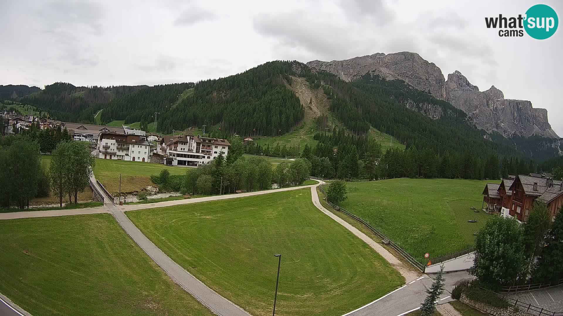 Camera en vivo Corvara | Vistas espectaculares del Grupo Sella