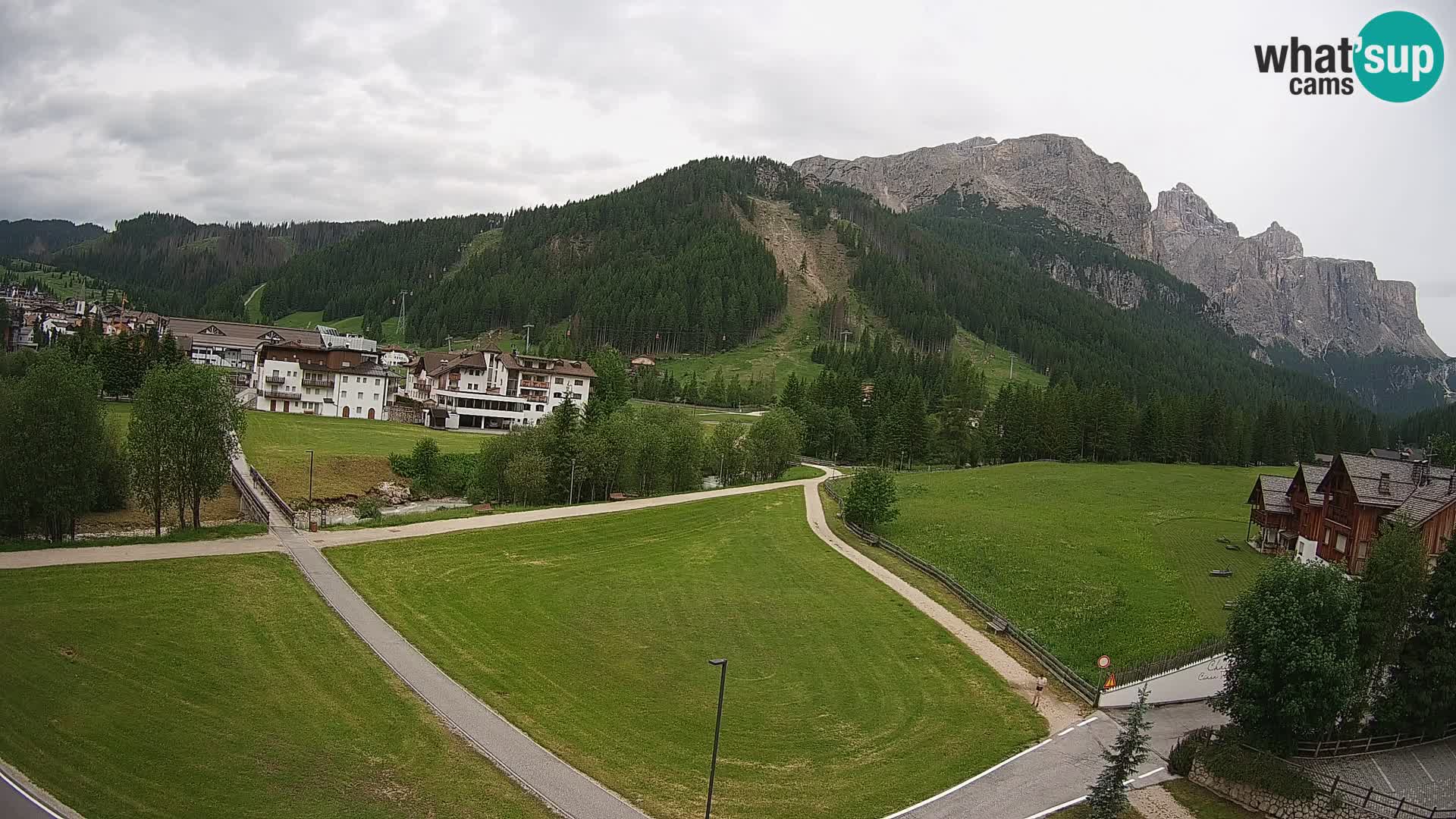 Camera en vivo Corvara | Vistas espectaculares del Grupo Sella