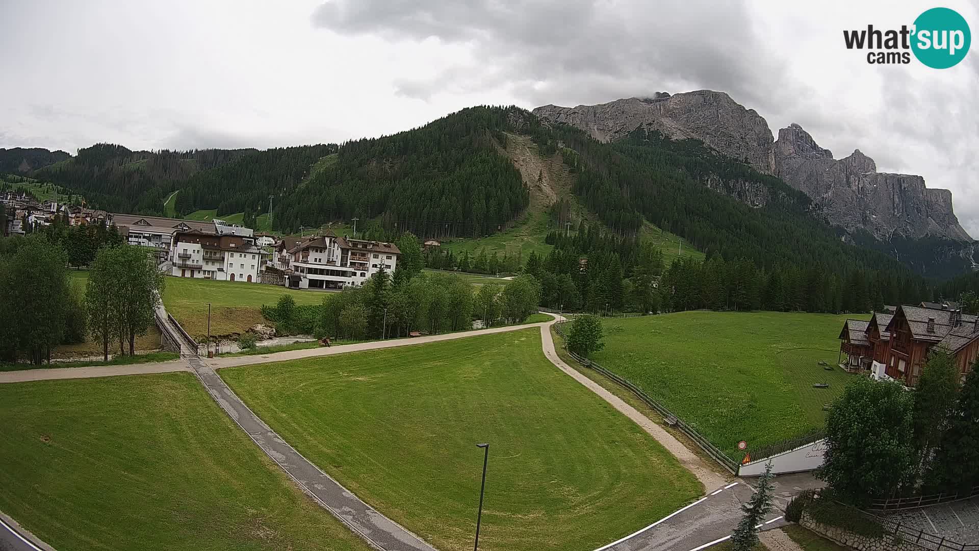 Camera en vivo Corvara | Vistas espectaculares del Grupo Sella