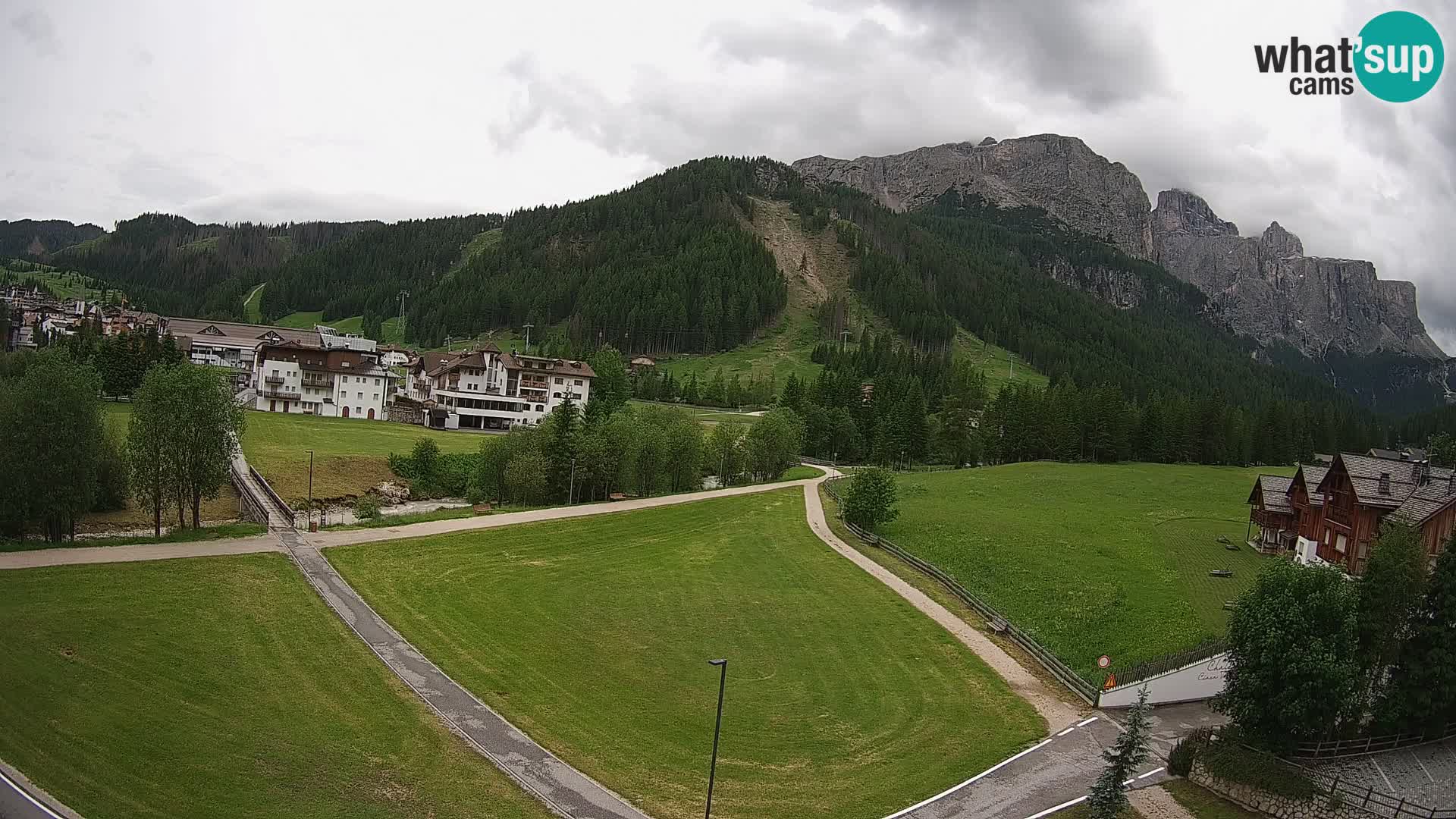Camera en vivo Corvara | Vistas espectaculares del Grupo Sella