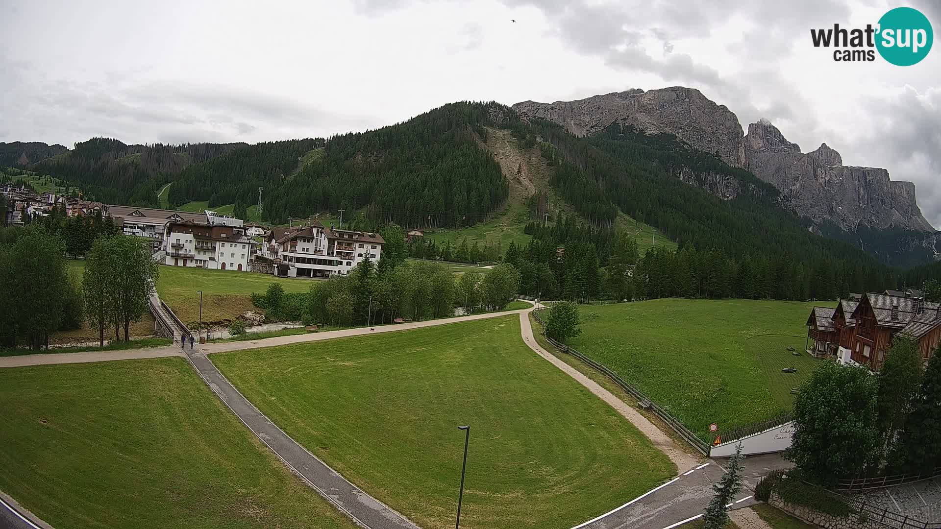 Camera en vivo Corvara | Vistas espectaculares del Grupo Sella