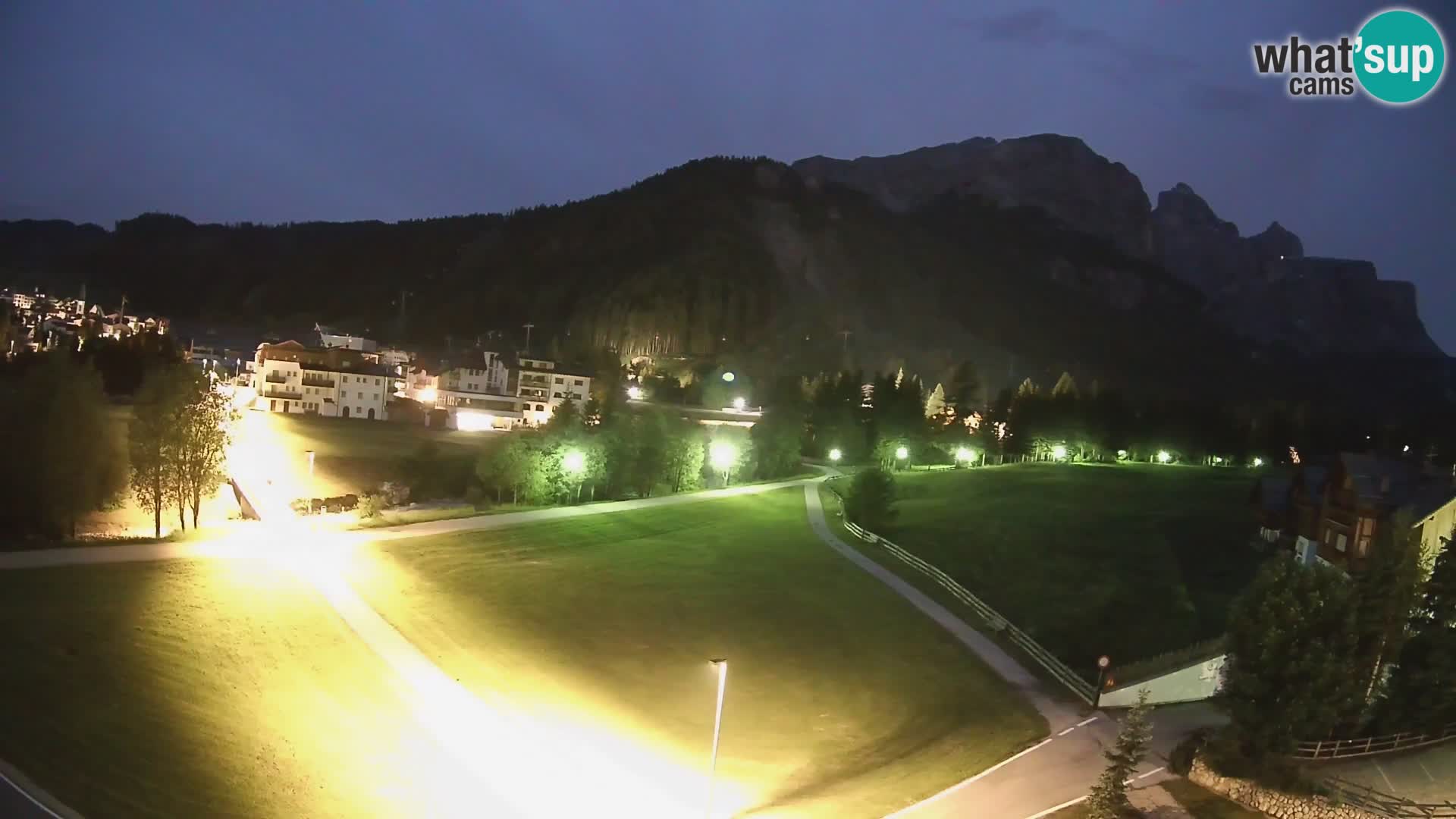 Webcam Corvara in Badia: Spectacular Views of the Sella Group