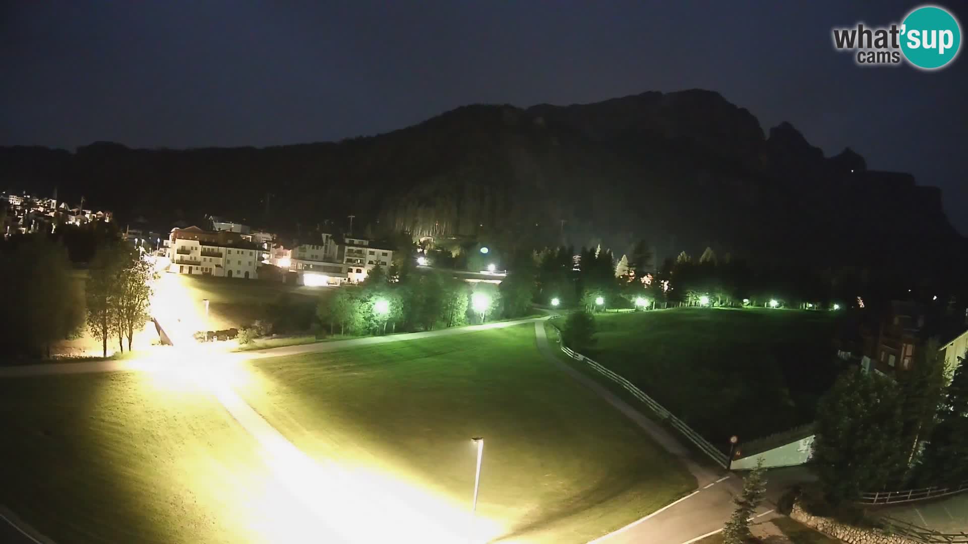 Webcam Corvara | Vista spettacolare Gruppo del Sella