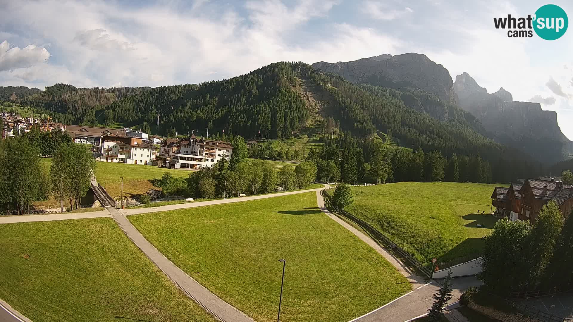 Camera en vivo Corvara | Vistas espectaculares del Grupo Sella