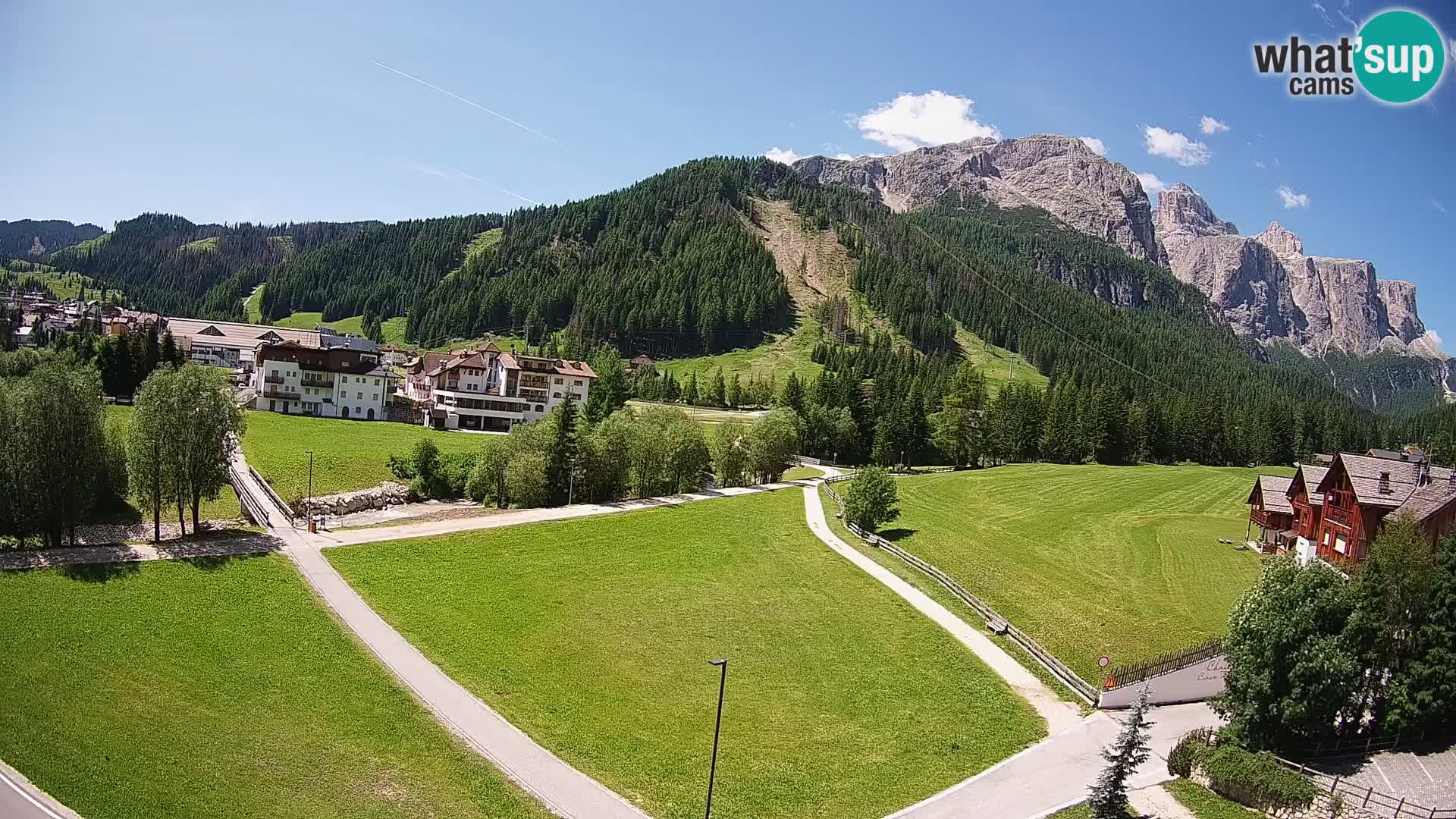 Camera en vivo Corvara | Vistas espectaculares del Grupo Sella