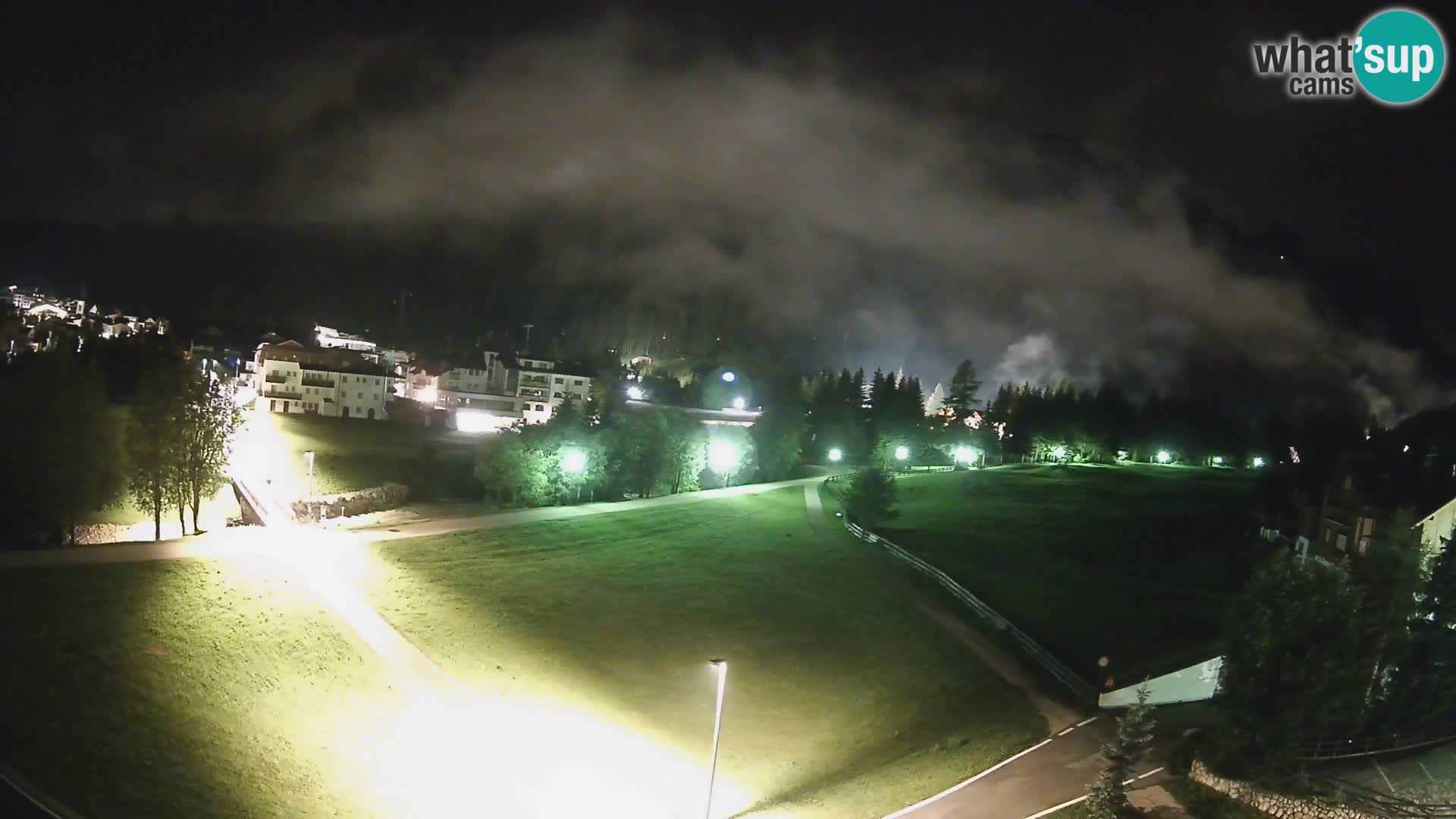 Webcam Corvara in Badia: Spectacular Views of the Sella Group