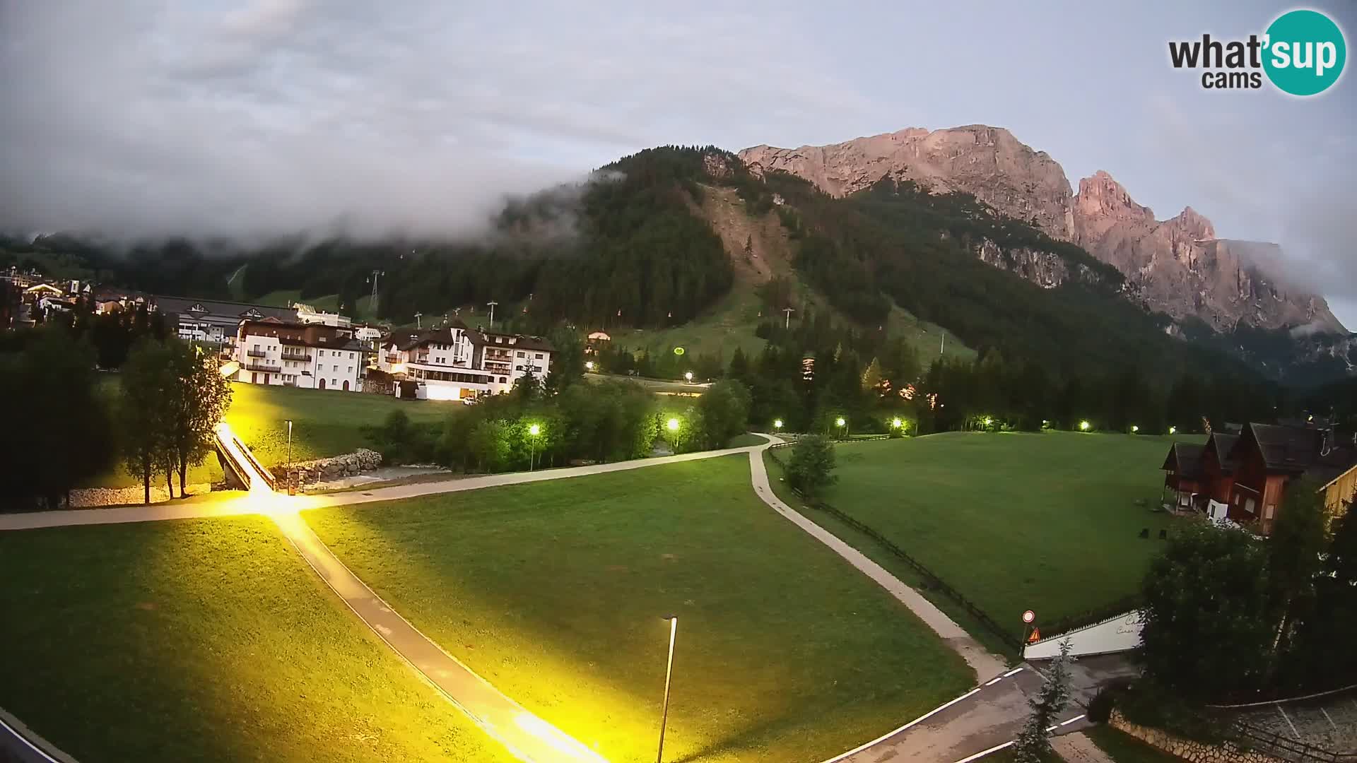 Corvara webcam | Spektakuläre Ausblicke auf die Sellagruppe