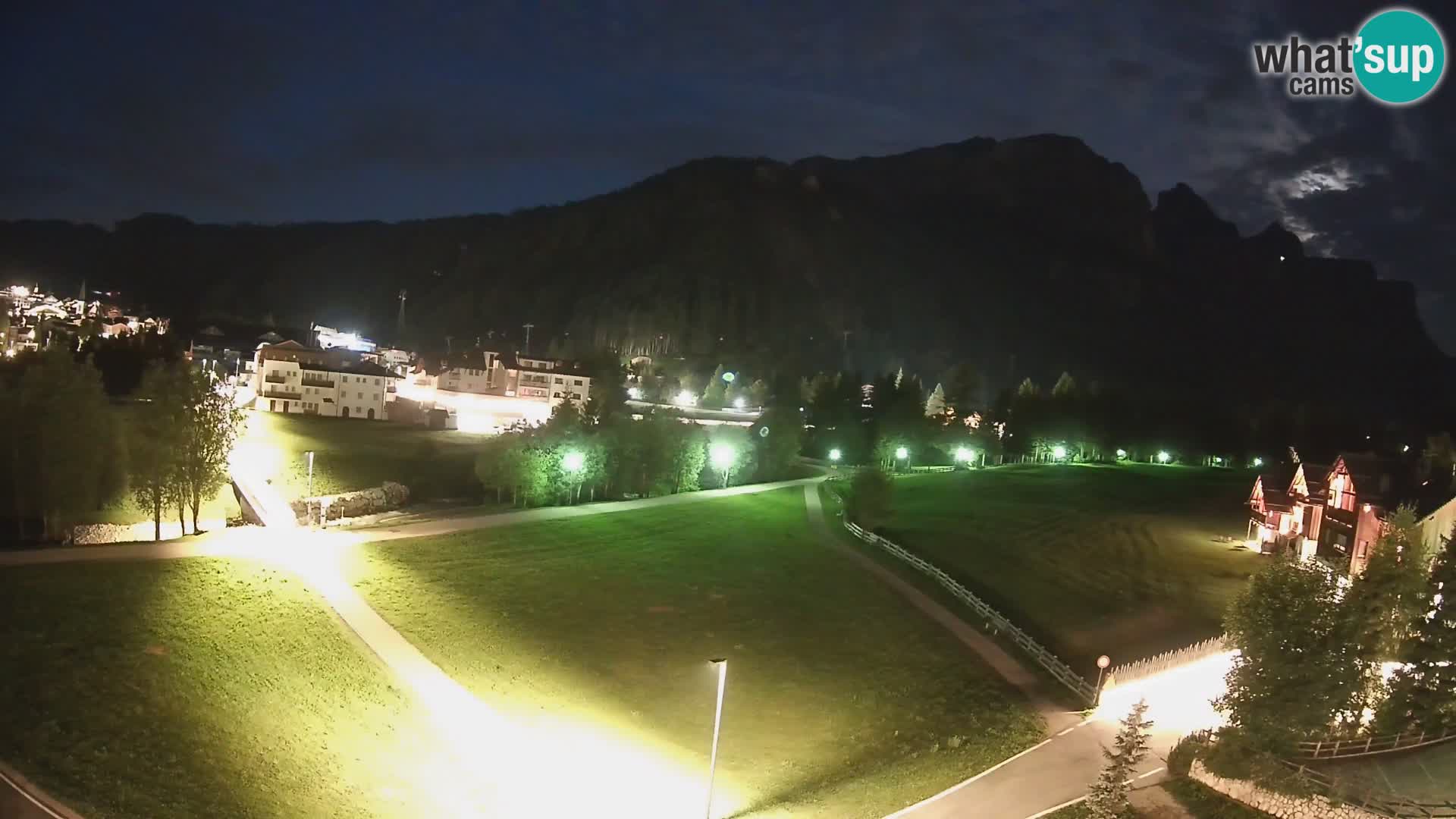 Webcam Corvara | Vista spettacolare Gruppo del Sella