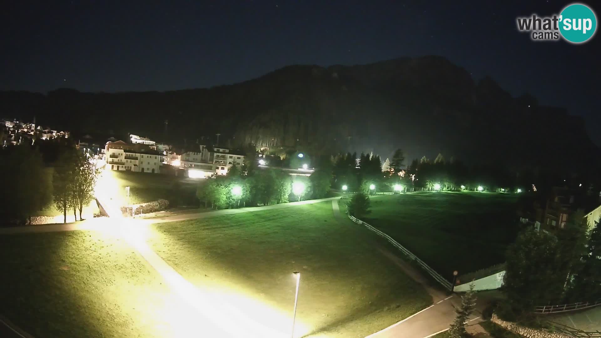 Webcam Corvara | Vista spettacolare Gruppo del Sella