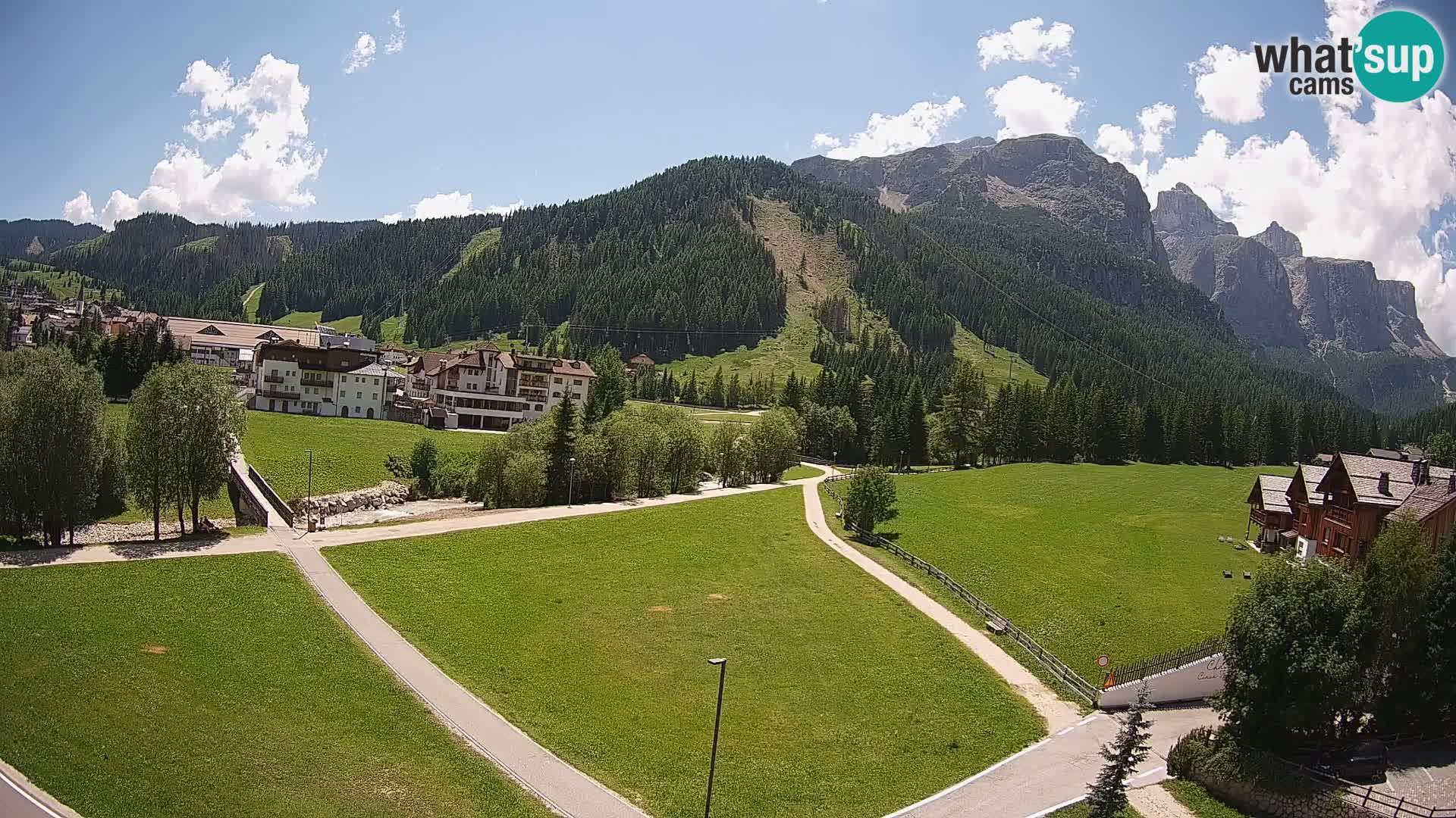 Camera en vivo Corvara | Vistas espectaculares del Grupo Sella