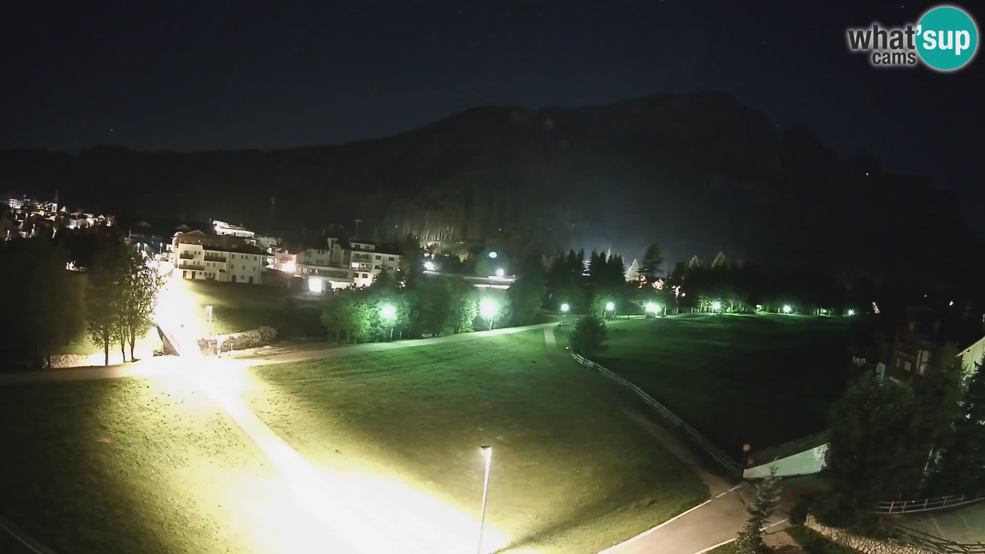 Webcam Corvara in Badia: Spectacular Views of the Sella Group