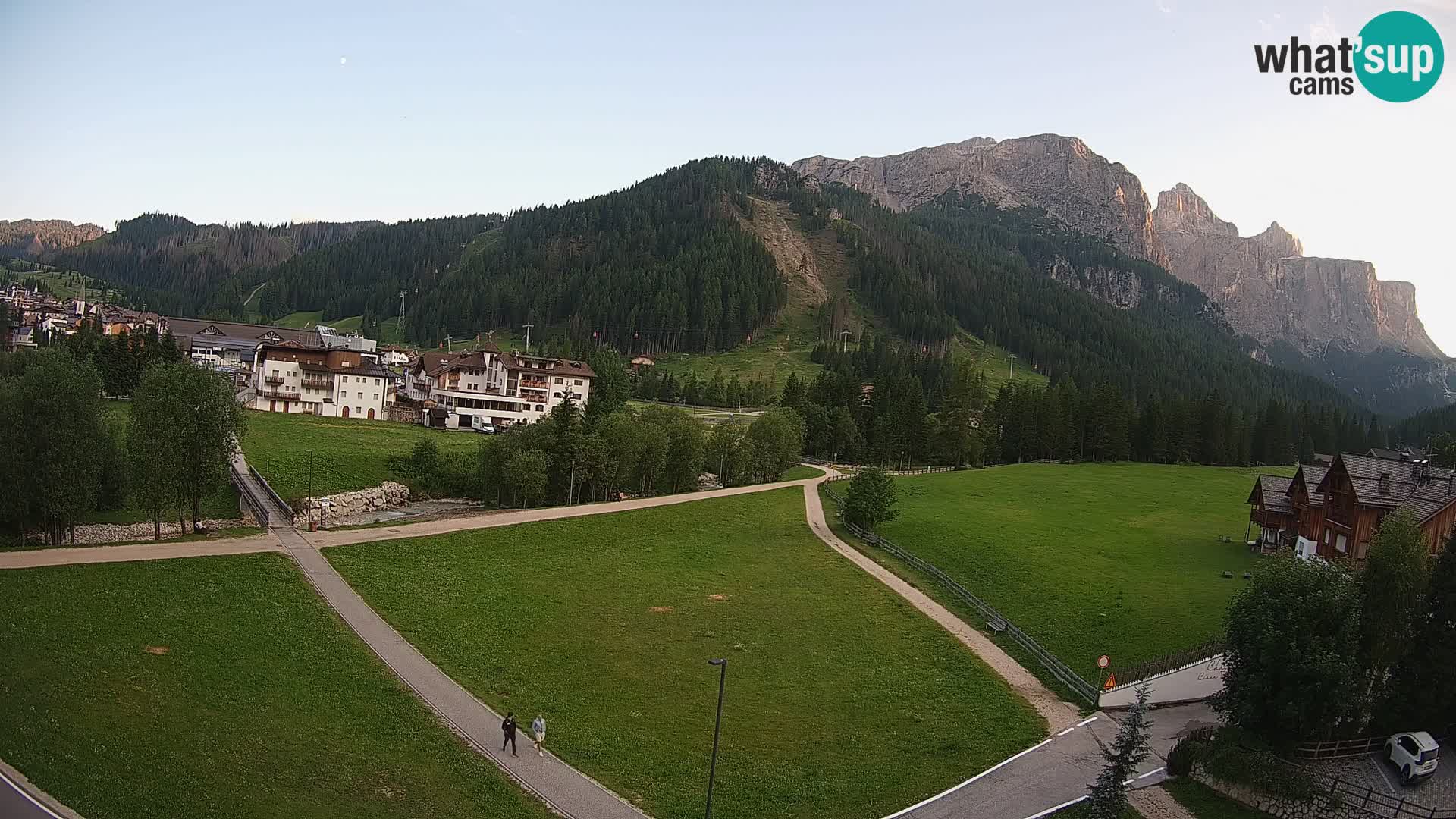 Camera en vivo Corvara | Vistas espectaculares del Grupo Sella