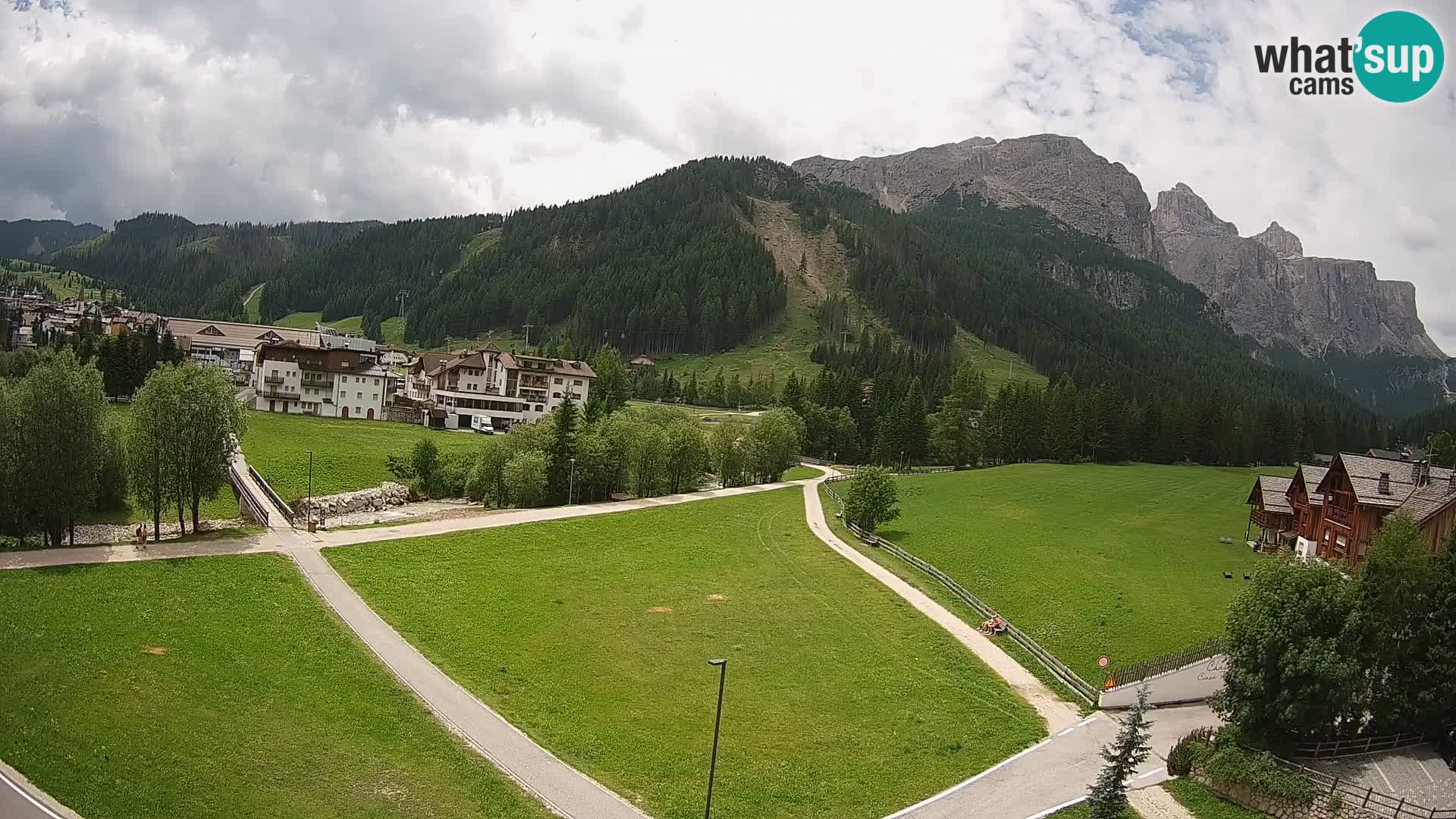 Camera en vivo Corvara | Vistas espectaculares del Grupo Sella