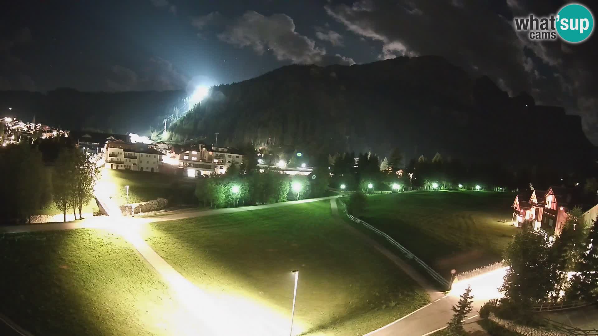 Webcam Corvara in Badia: Spectacular Views of the Sella Group