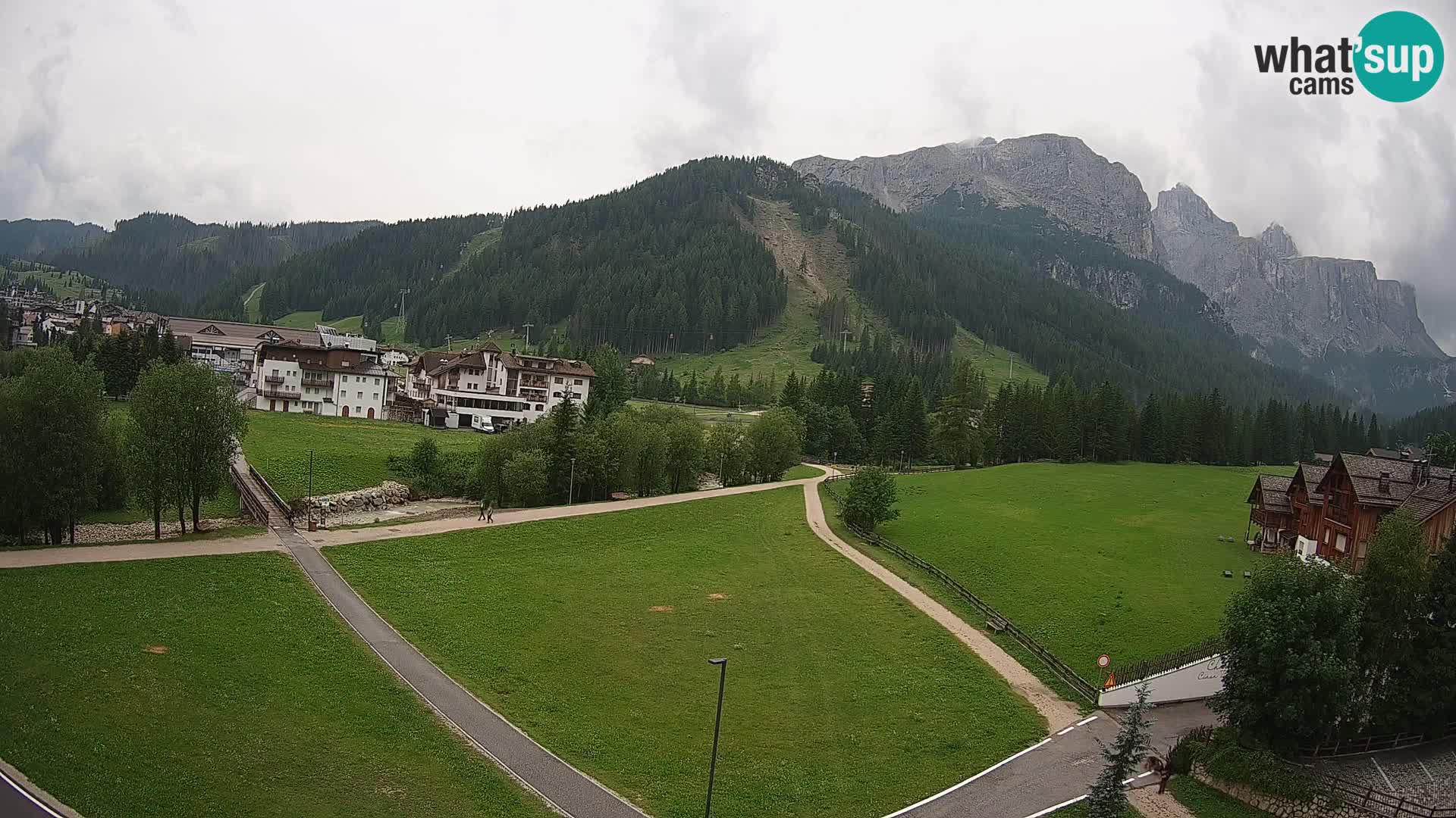 Camera en vivo Corvara | Vistas espectaculares del Grupo Sella