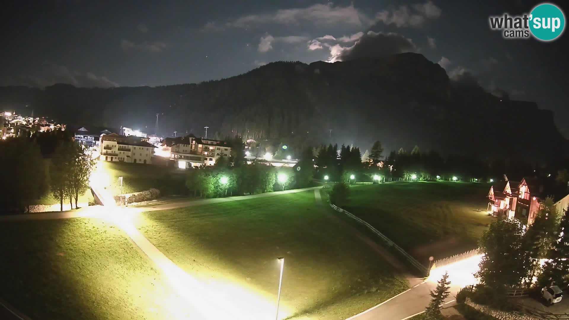 Webcam Corvara | Vista spettacolare Gruppo del Sella