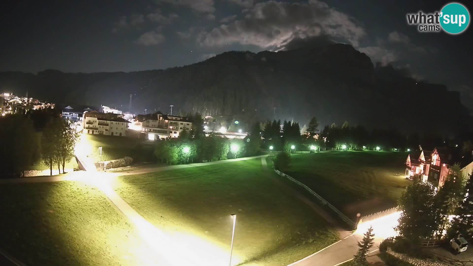 Webcam Corvara | Vista spettacolare Gruppo del Sella
