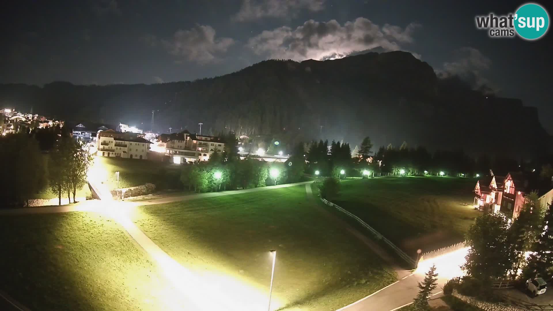 Webcam Corvara | Vista spettacolare Gruppo del Sella