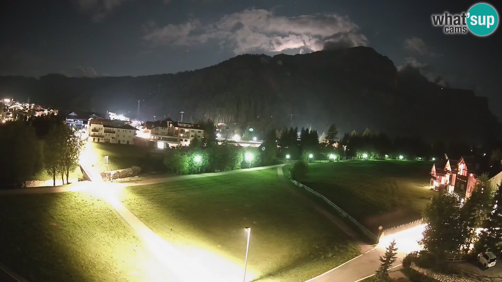 Webcam Corvara | Vista spettacolare Gruppo del Sella