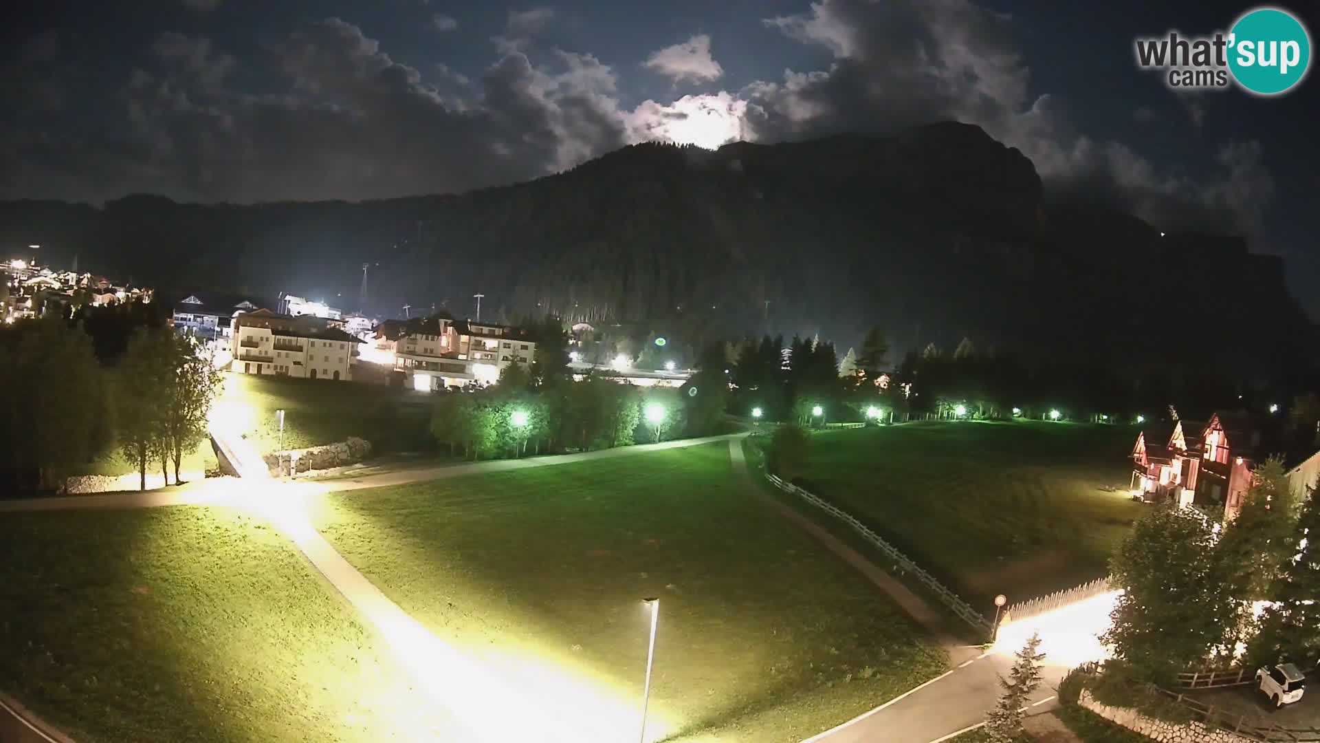 Webcam Corvara | Vista spettacolare Gruppo del Sella