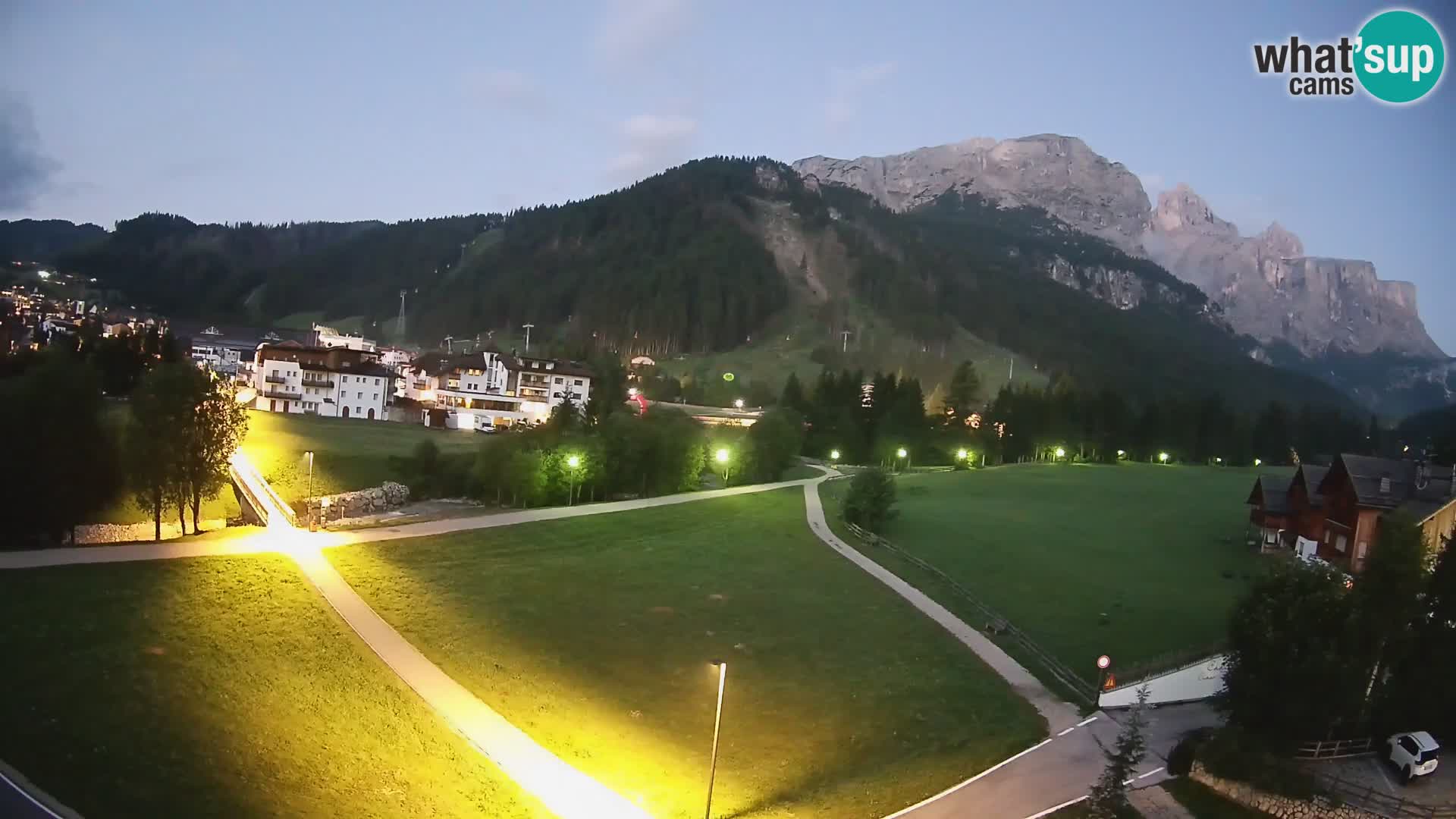 Corvara webcam | Spektakuläre Ausblicke auf die Sellagruppe