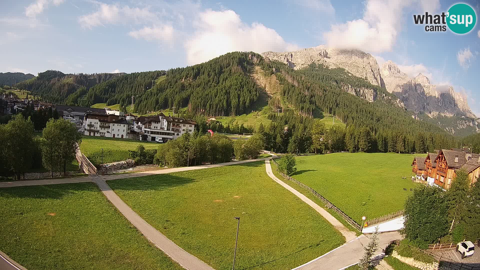 Camera en vivo Corvara | Vistas espectaculares del Grupo Sella