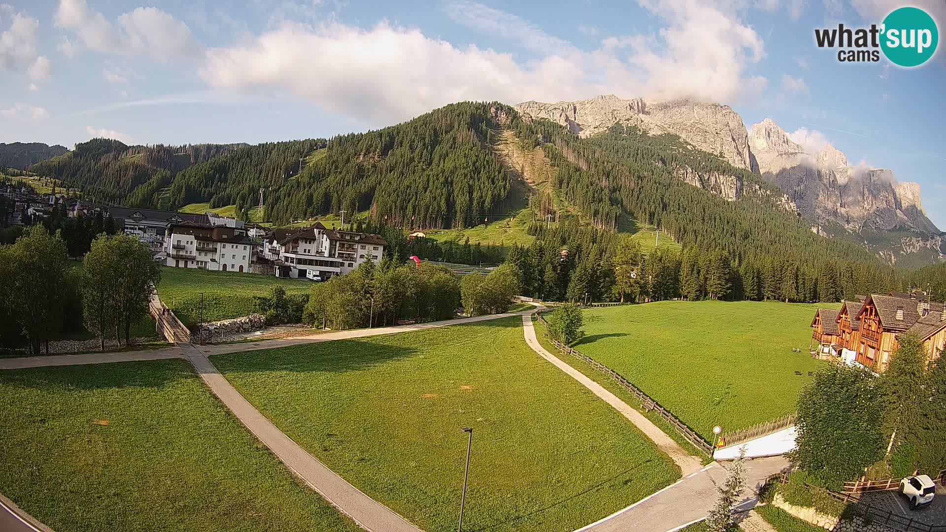 Camera en vivo Corvara | Vistas espectaculares del Grupo Sella