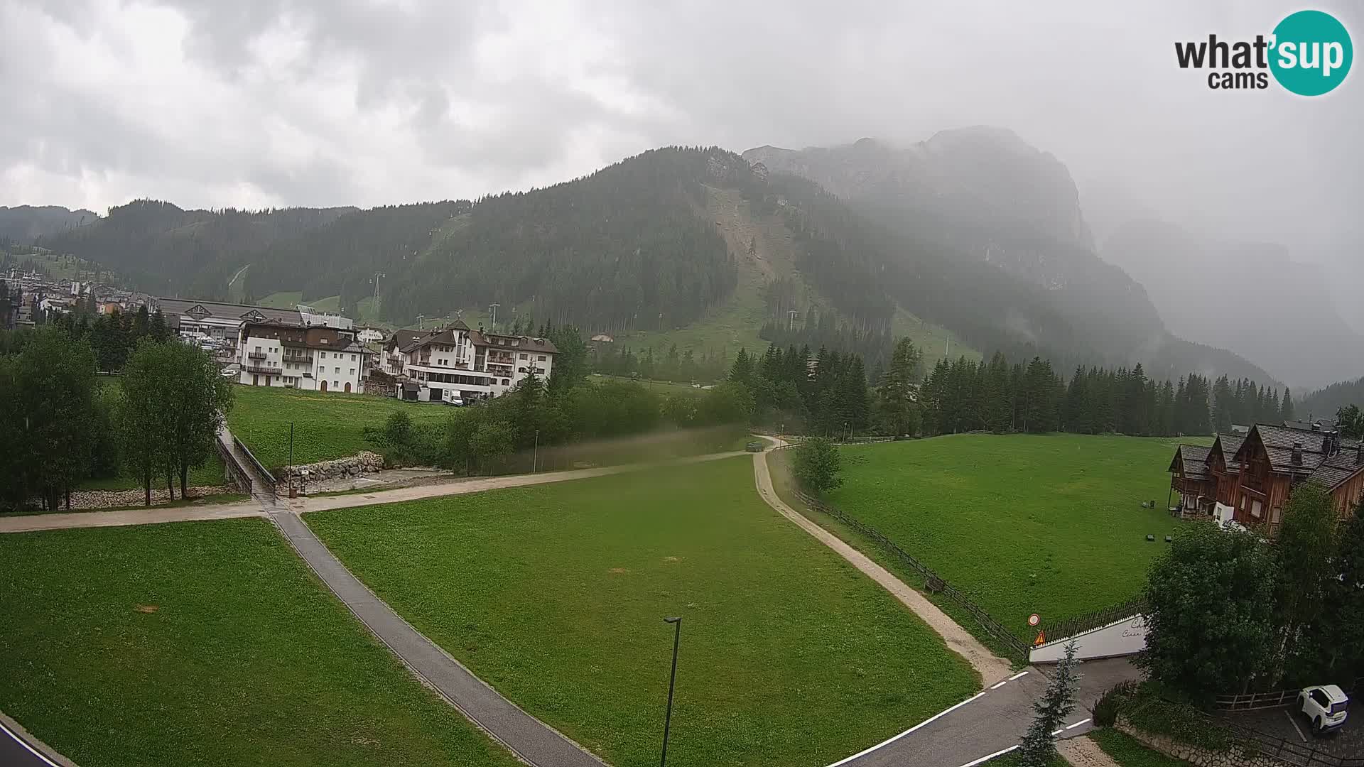 Camera en vivo Corvara | Vistas espectaculares del Grupo Sella