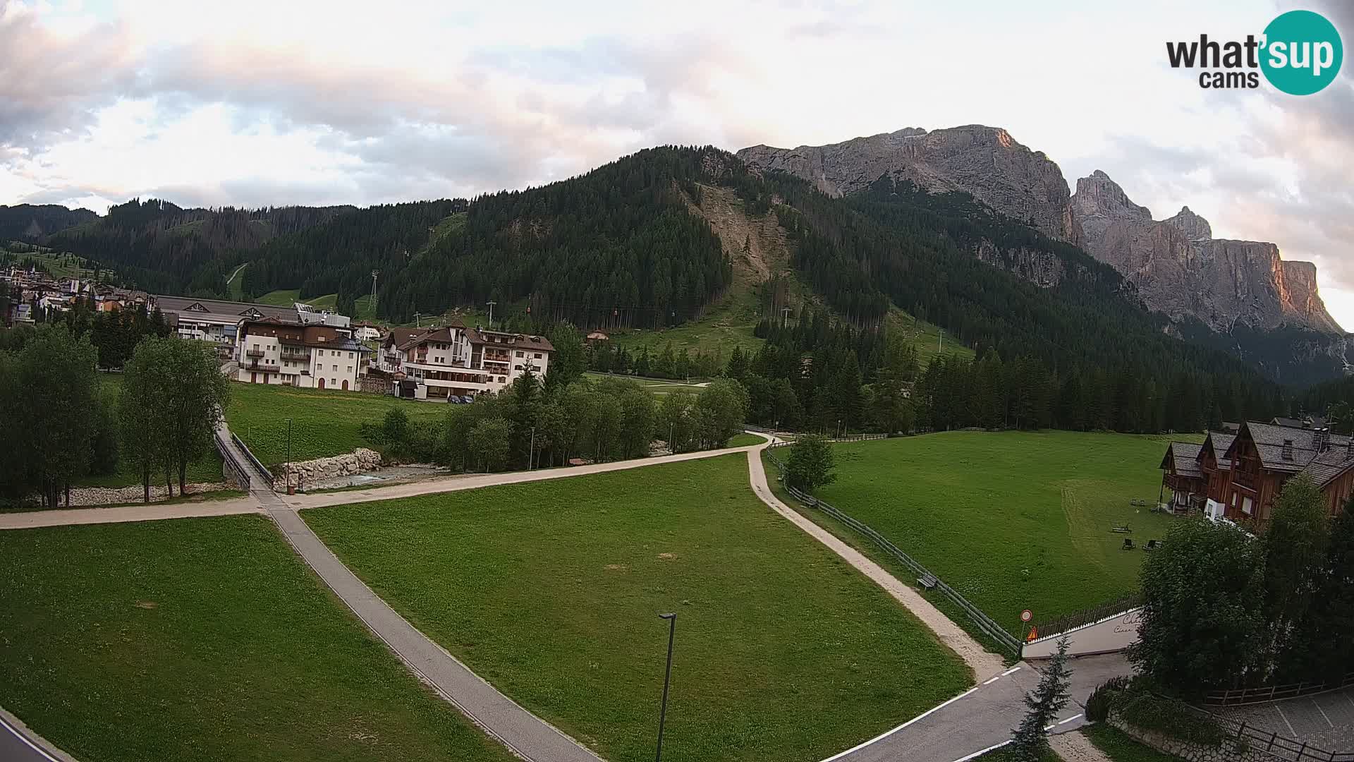 Camera en vivo Corvara | Vistas espectaculares del Grupo Sella