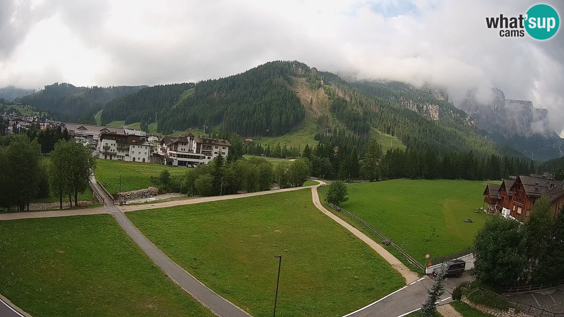 Camera en vivo Corvara | Vistas espectaculares del Grupo Sella