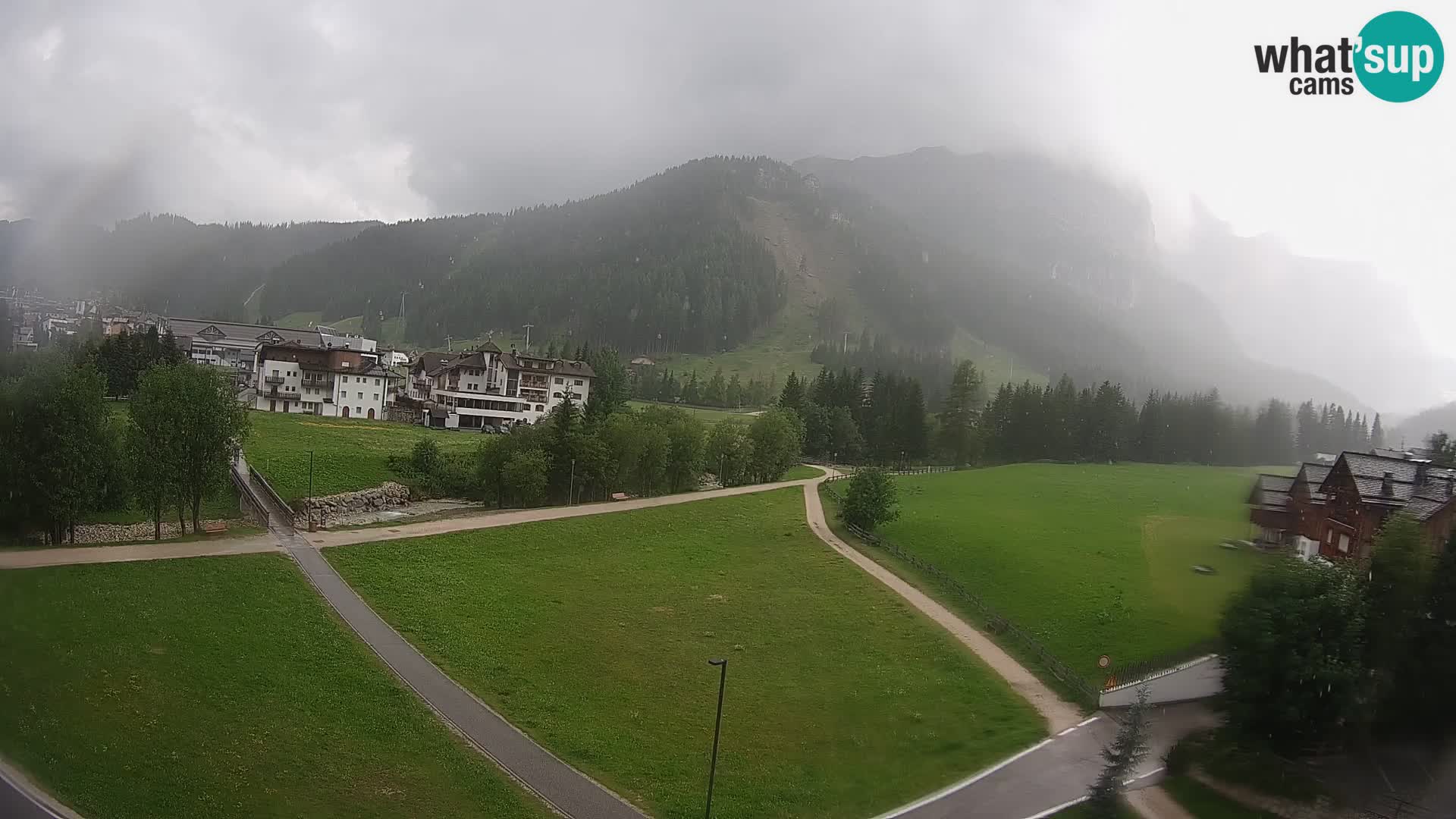 Camera en vivo Corvara | Vistas espectaculares del Grupo Sella